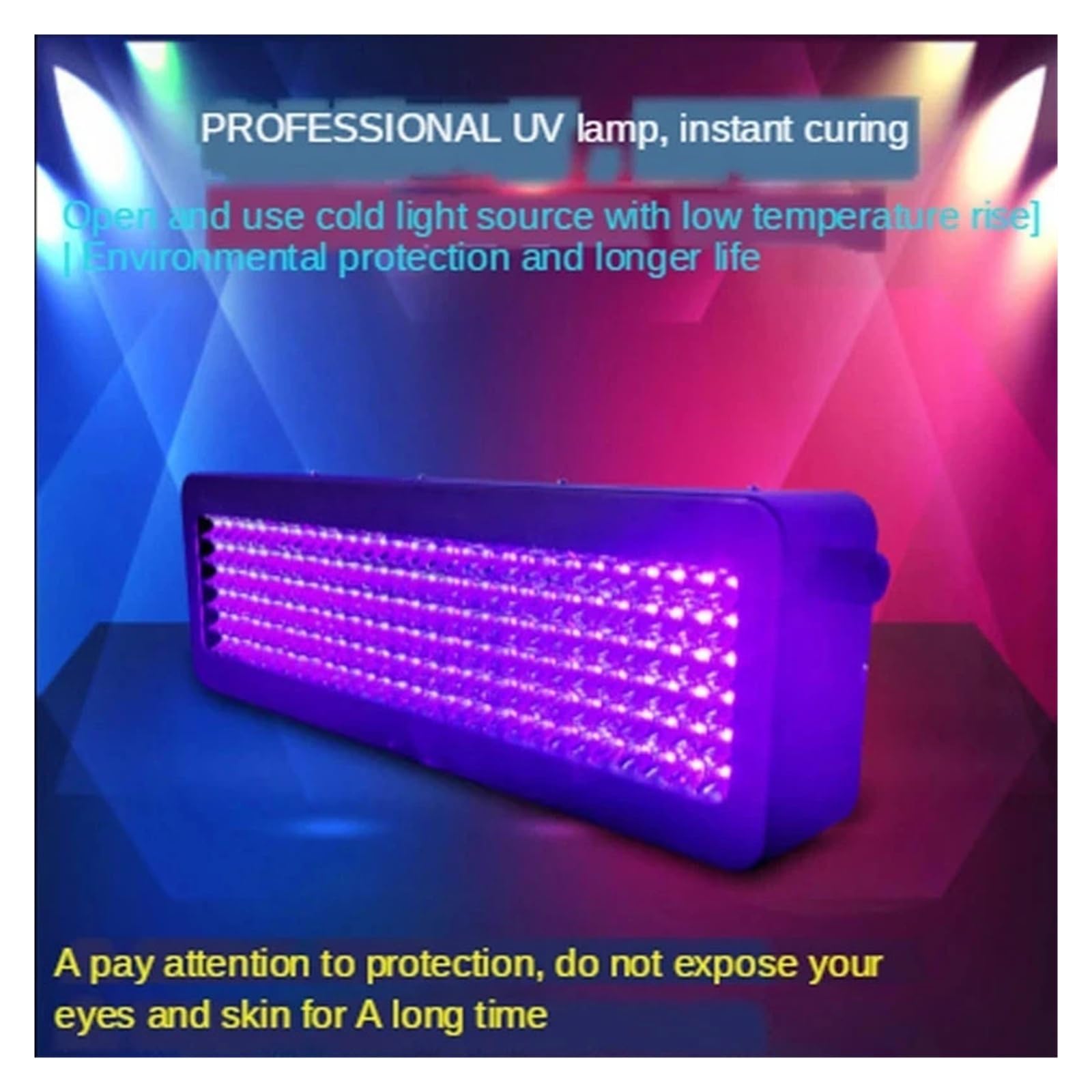 3000W 6000W 395nm 405nm 365nm UV Ultrafioletowe Utwardzanie Kleju Lampa Atramentowa Ekran Druk 3D Naświetlanie Wiele zastosowań(Model1,365nm)