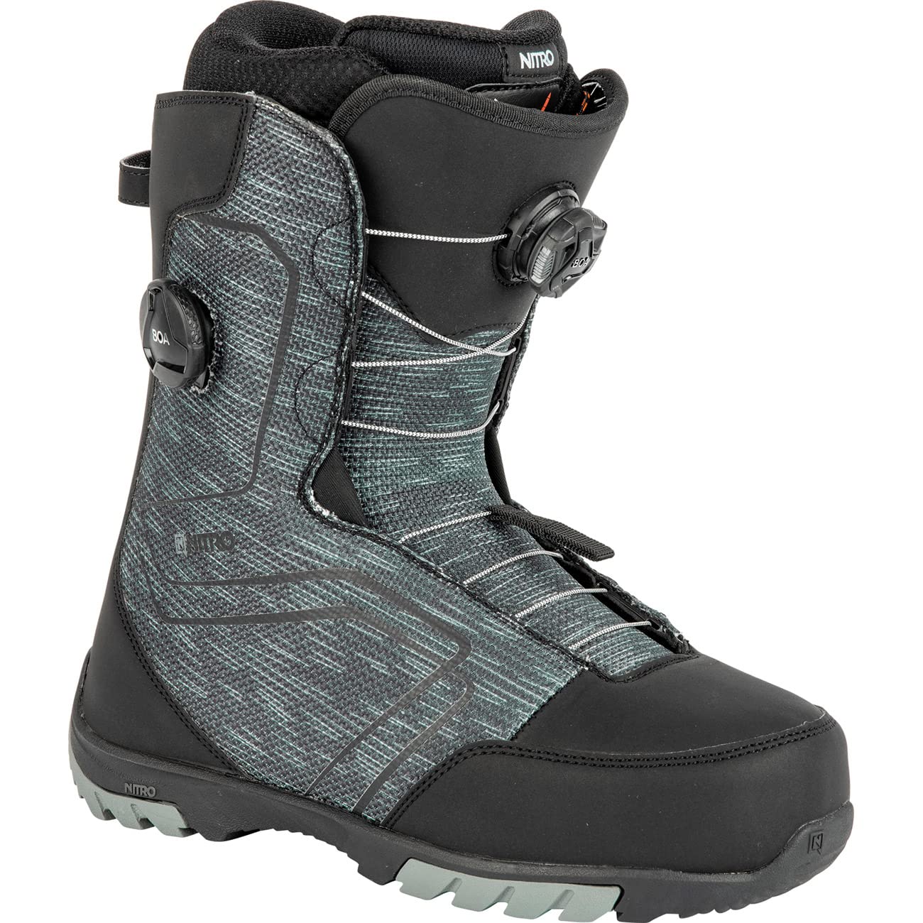 Nitro Sentinel Boa Bateau de Snowboard pour Homme