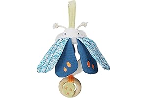 Manhattan Toy Skwish Luna Moth Baby Travel Toy
