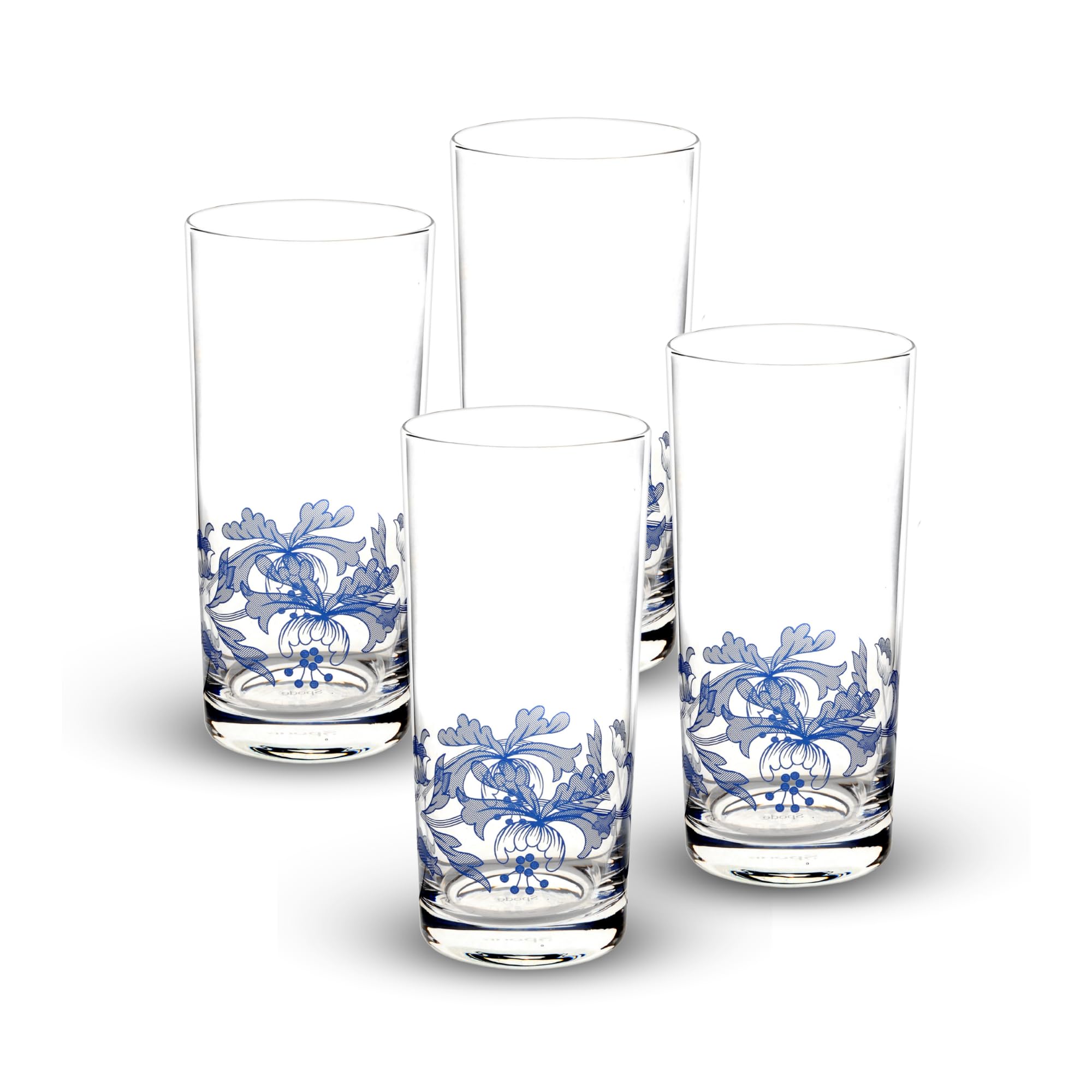 Portmeirion Spode Blue Italian - Hi-Ball Glasses Set 4