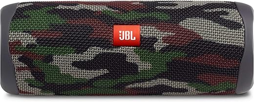 JBL Flip 5 Camo Portable Waterproof Bluetooth Speaker, 12H