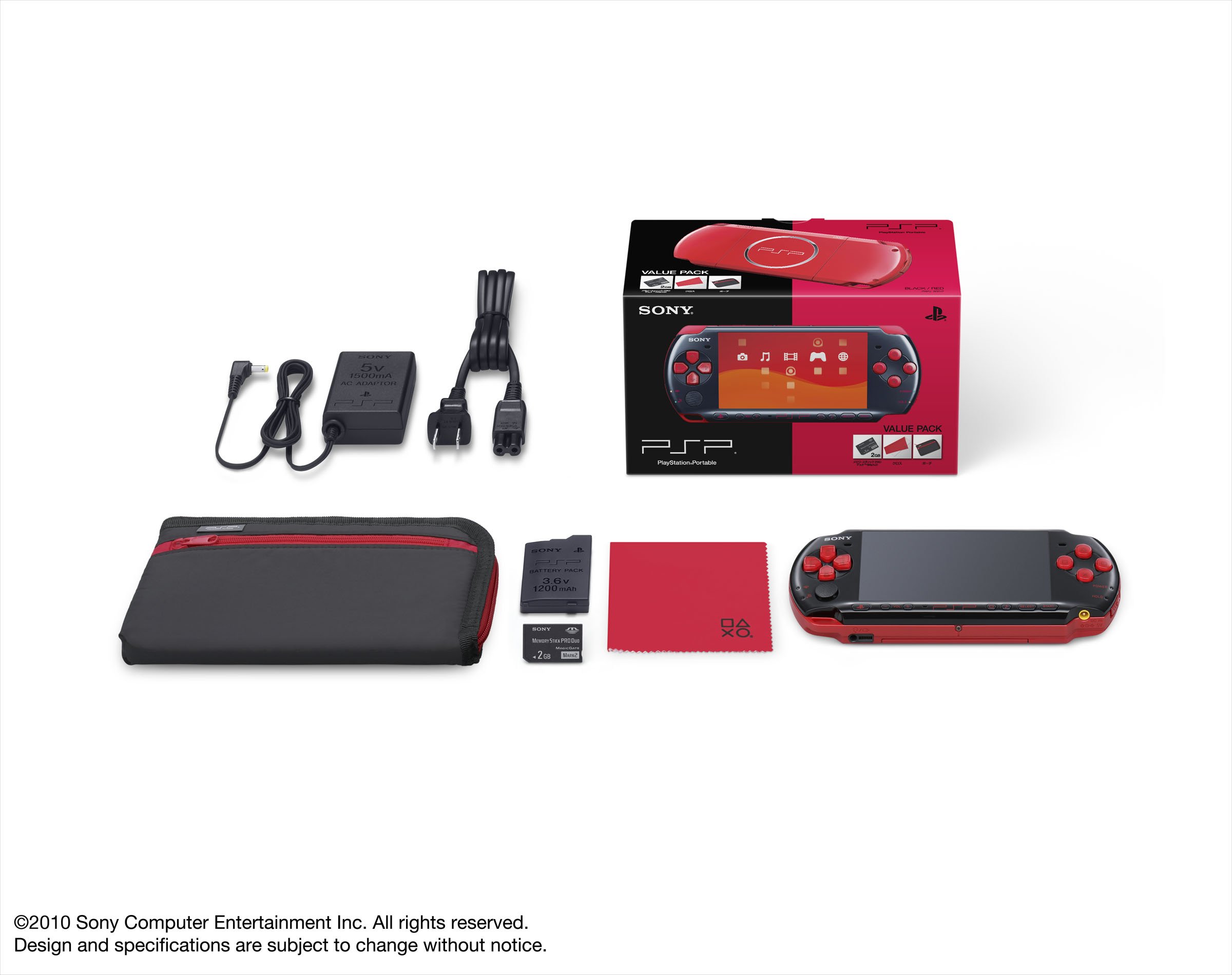 PSP-3000 バリューパック ブラック／レッド - Nintendo Switch