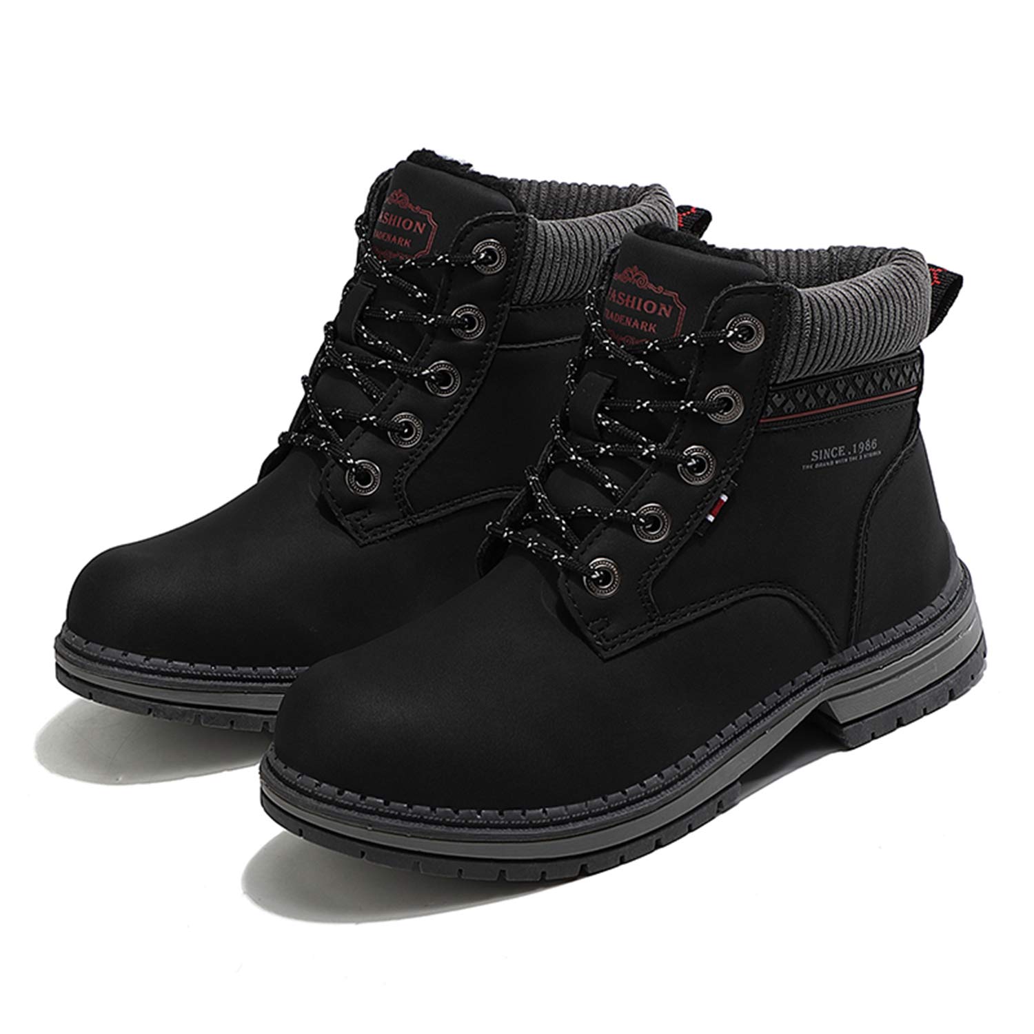 Hombre Mujer Botas de nieve al aire libre Invierno Cálido Forro de piel Botines Botas deportivas Botas de senderismo