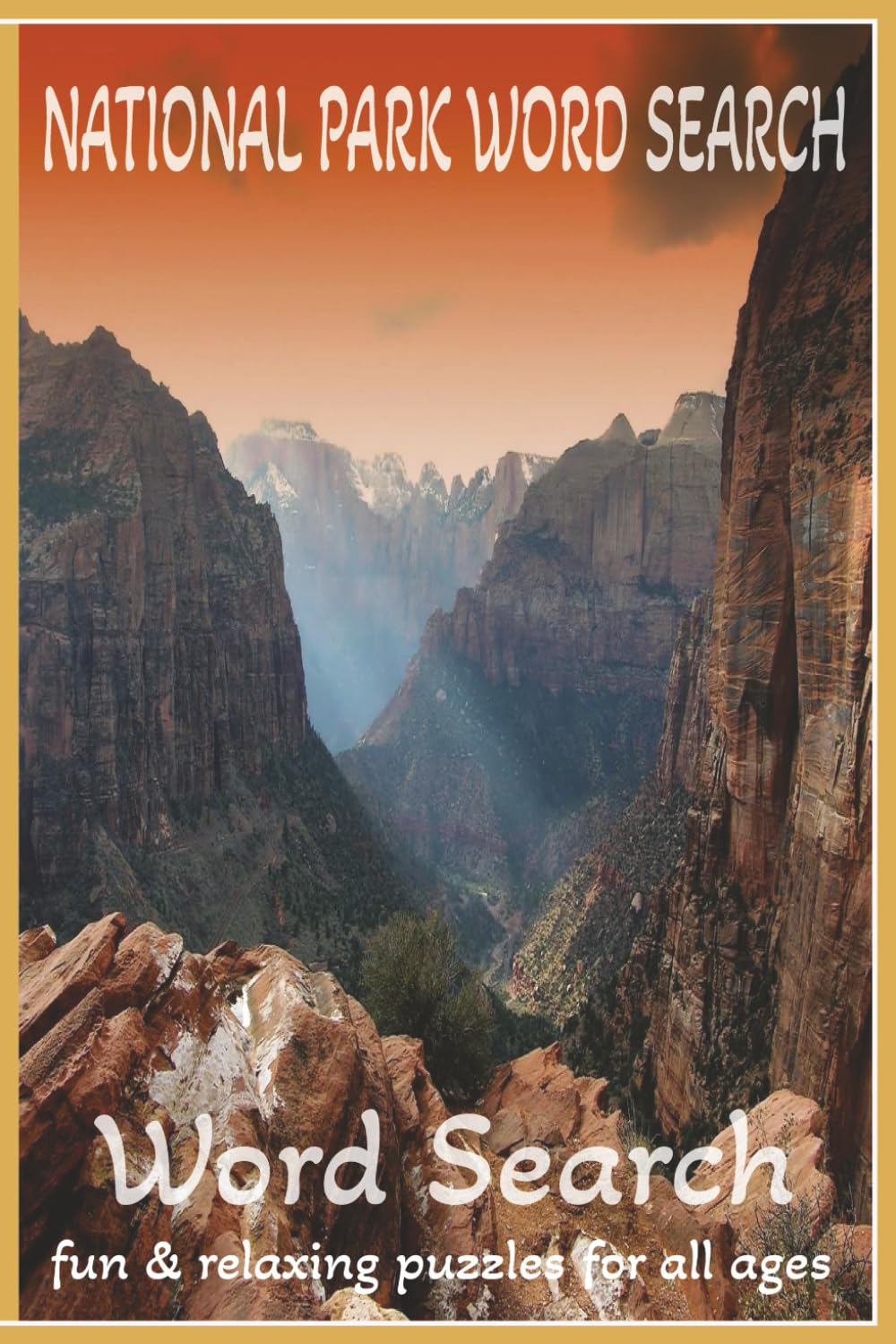 National Park Word Search Puzzle Book: Word Searches with Easy To Read Print about U.S. National Parks, National Parks Wildlife, National Parks ... Gift for Vacations, Holidays and Free Time