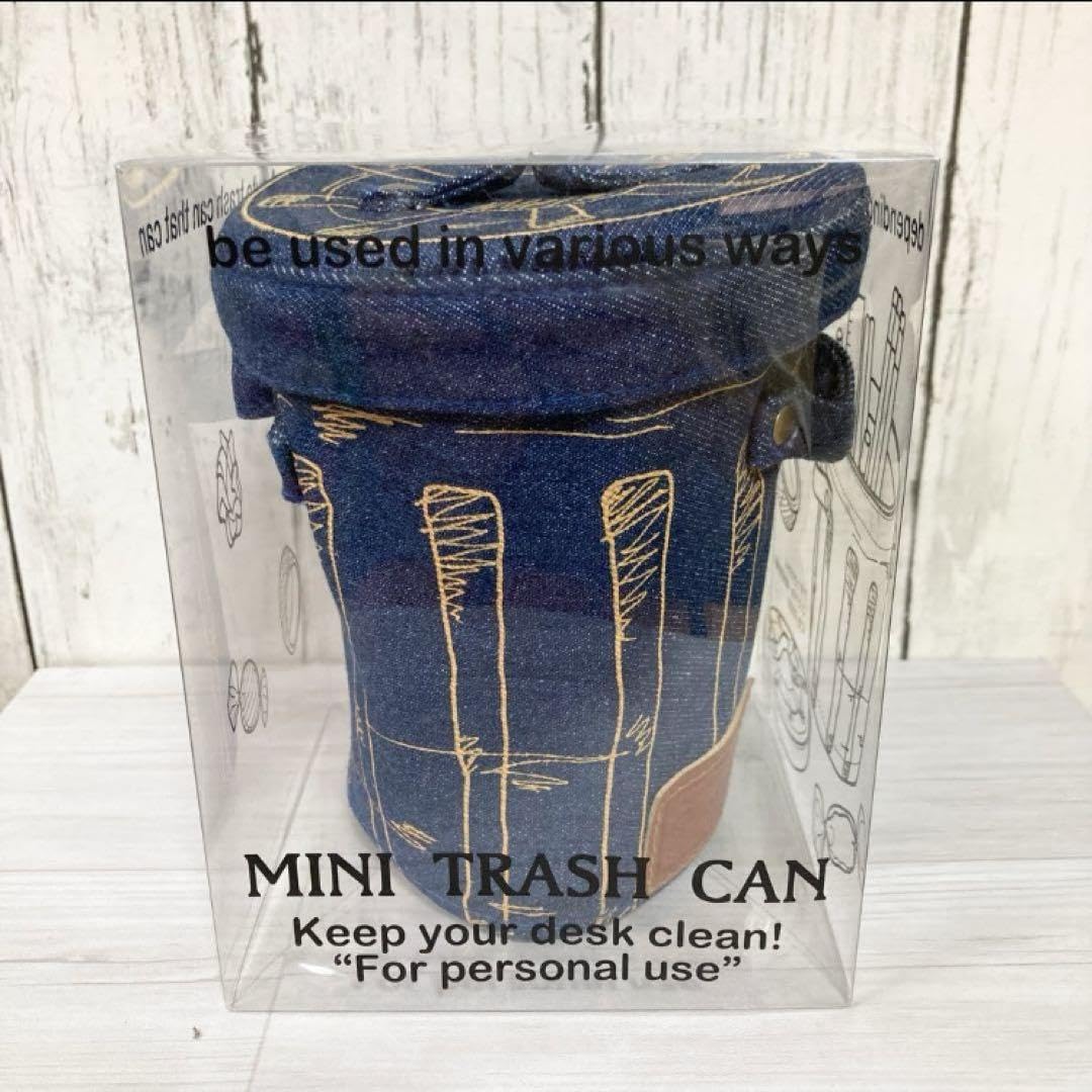 Amazon.co.jp: 未使用 【セトクラフト】 デニム小物入れ フタ付き ミニ