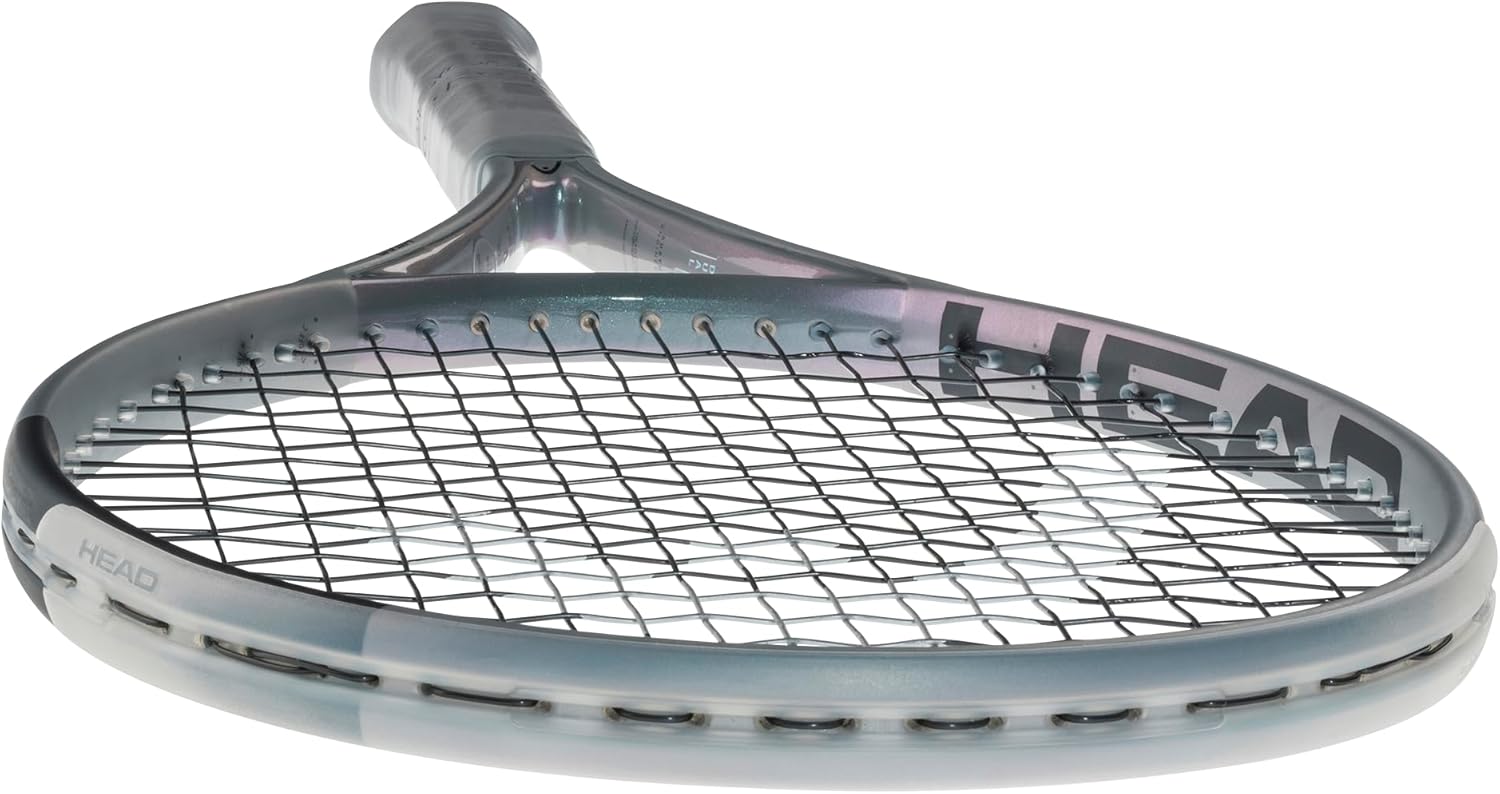 HEAD Squared Tennis Racquet – Head-Light Performance Racquet with Dual Tube Technology, Strung Mid Tension with Velocity 16G String, Arm-Friendly Comfort for All Skill Levels