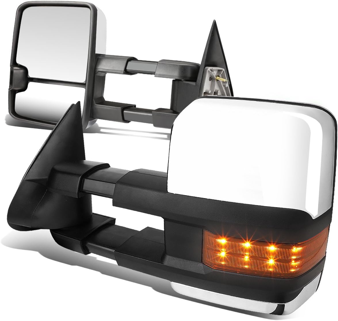 Left + Right Manual Tow Mirrors For 94-01 Dodge RAM 1500/94-02 2500 3500 Flip Up - Foto 12