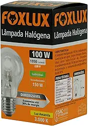 Foxlux Lâmpada Halógena Clássica 100W 220V