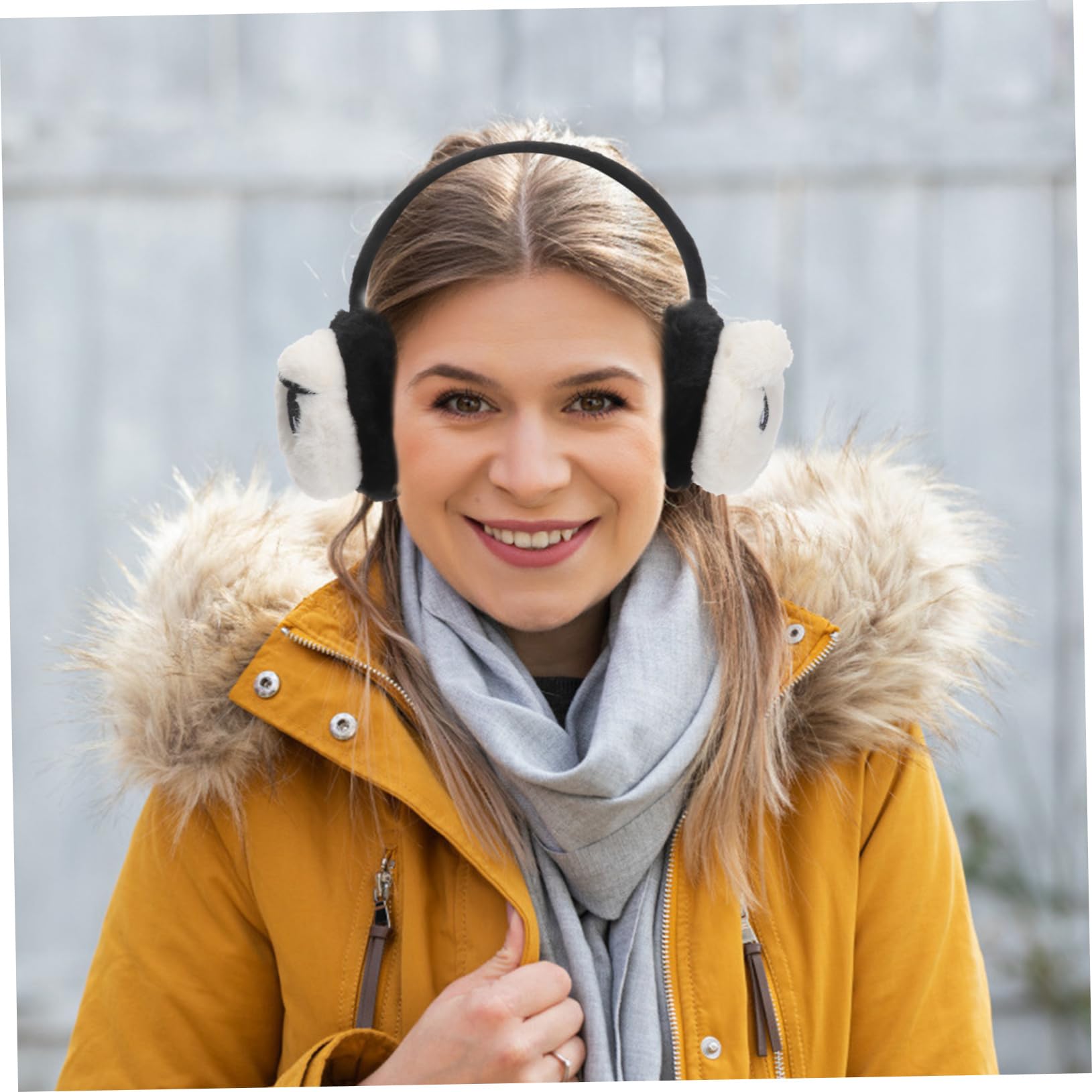 BESPORTBLE 1pc Plush Earmuffs Adorable Winter Earmuff Women Winter Christmas Ear Muffs Ear Covers Fuzzy Cover Women Cute Soft Muffs Warmer Ear-warming Plush