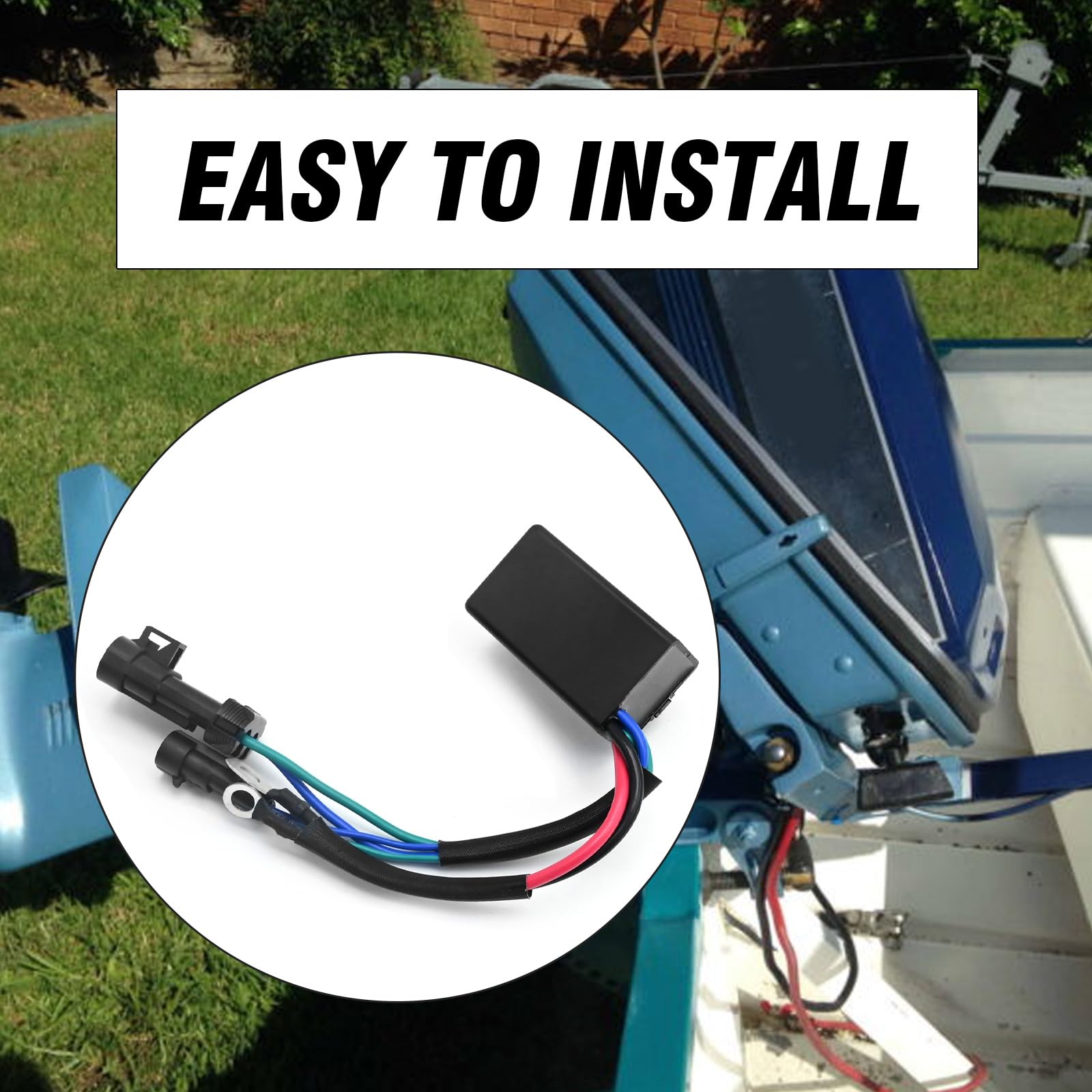 0586767 Commutateur de relais inclinable 12 V, remplacement pour hors-bord Evinrude Johnson 15HP-300HP, remplace 0586767 240-22156