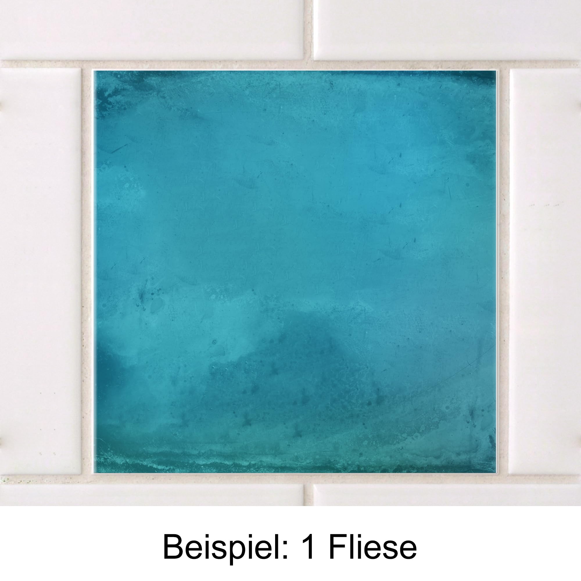 GRAZDesign Fliesenaufkleber Set - Maritim Design, Selbstklebende Dekorfolien für Küche & Bad, Wasserfest DIY Wanddekoration - 15x15cm