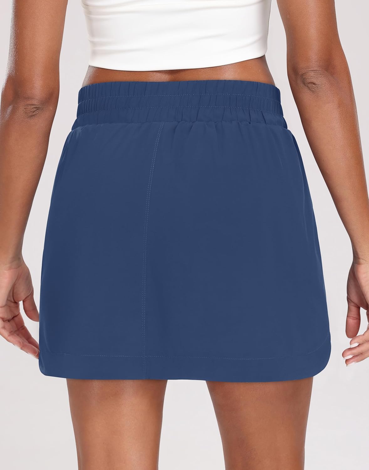 Women's High Waisted Golf Tennis Skirts Lightweight Athletic Casual Skorts with 4 Pockets Inner Shorts