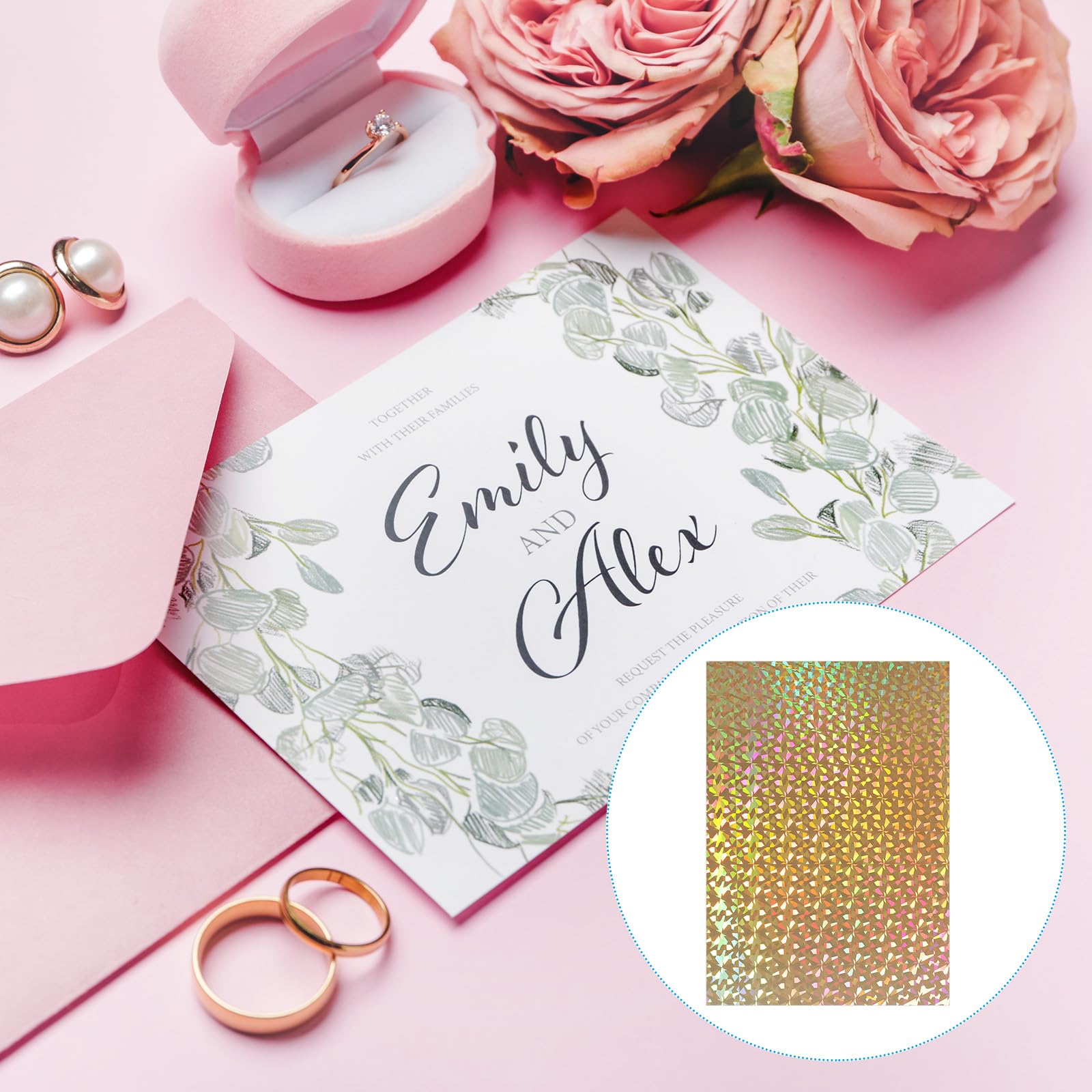 PATIKIL 11.7x8.3 Hot Stamping Foil Paper Sheet - Image 4
