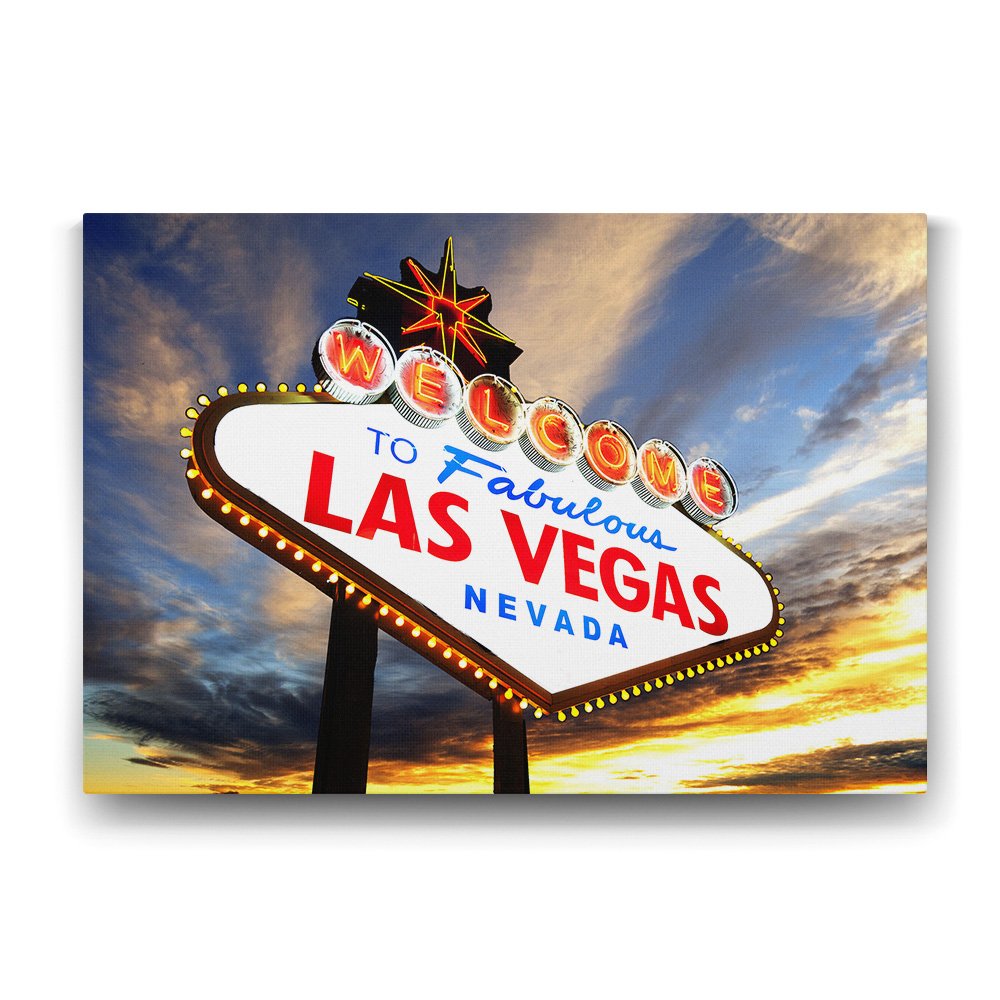Las Vegas Tabela Tablosu - 75x50cm