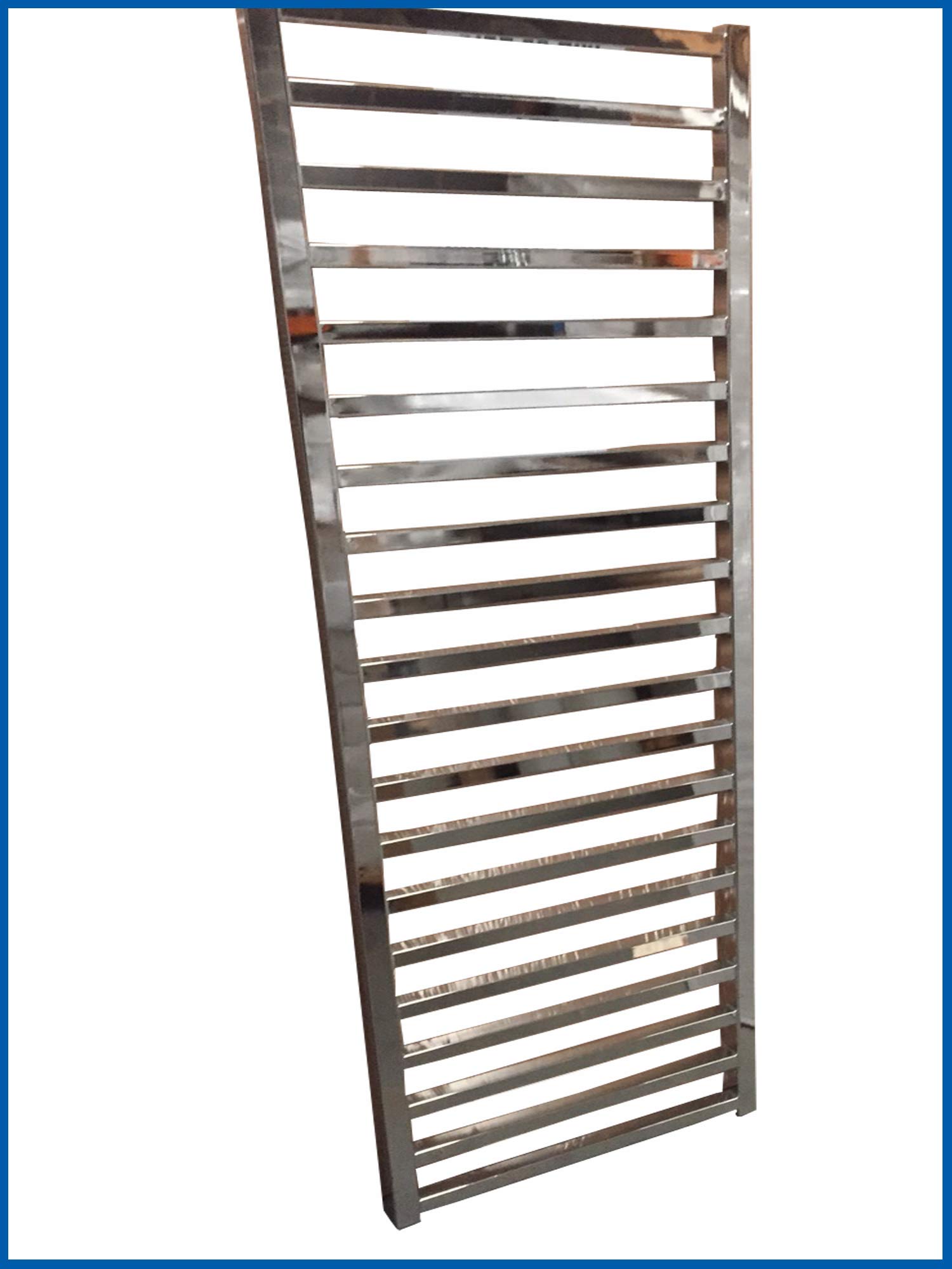 Grzejnik łazienkowy GLORYA chrom 1700 x 500 mm. Suszarka do ręczników ogrzewacz na ręczniki