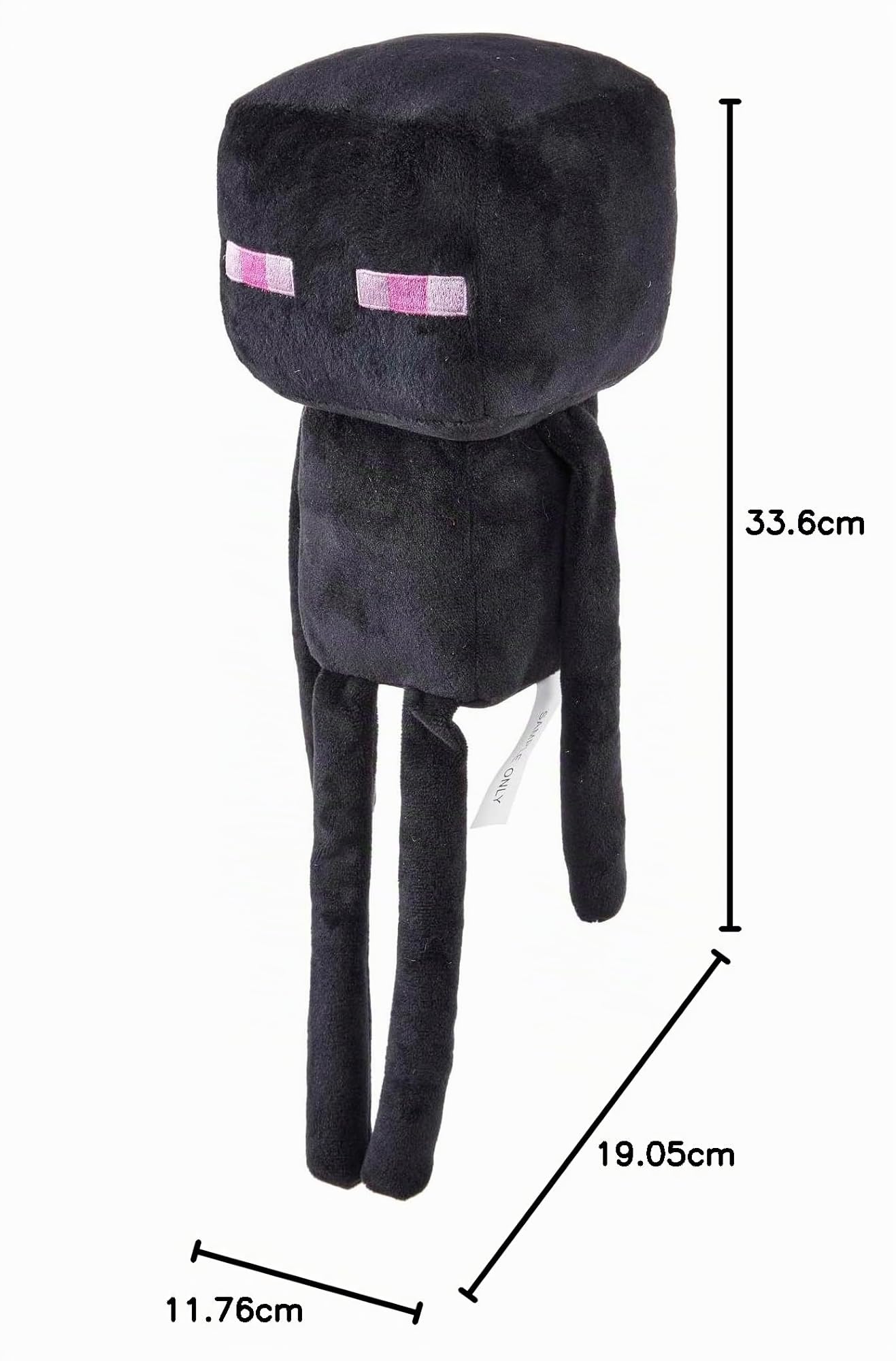 Mattel Minecraft Peluche Enderman, personaje del videojuego, juguete +3 años (HLN11)