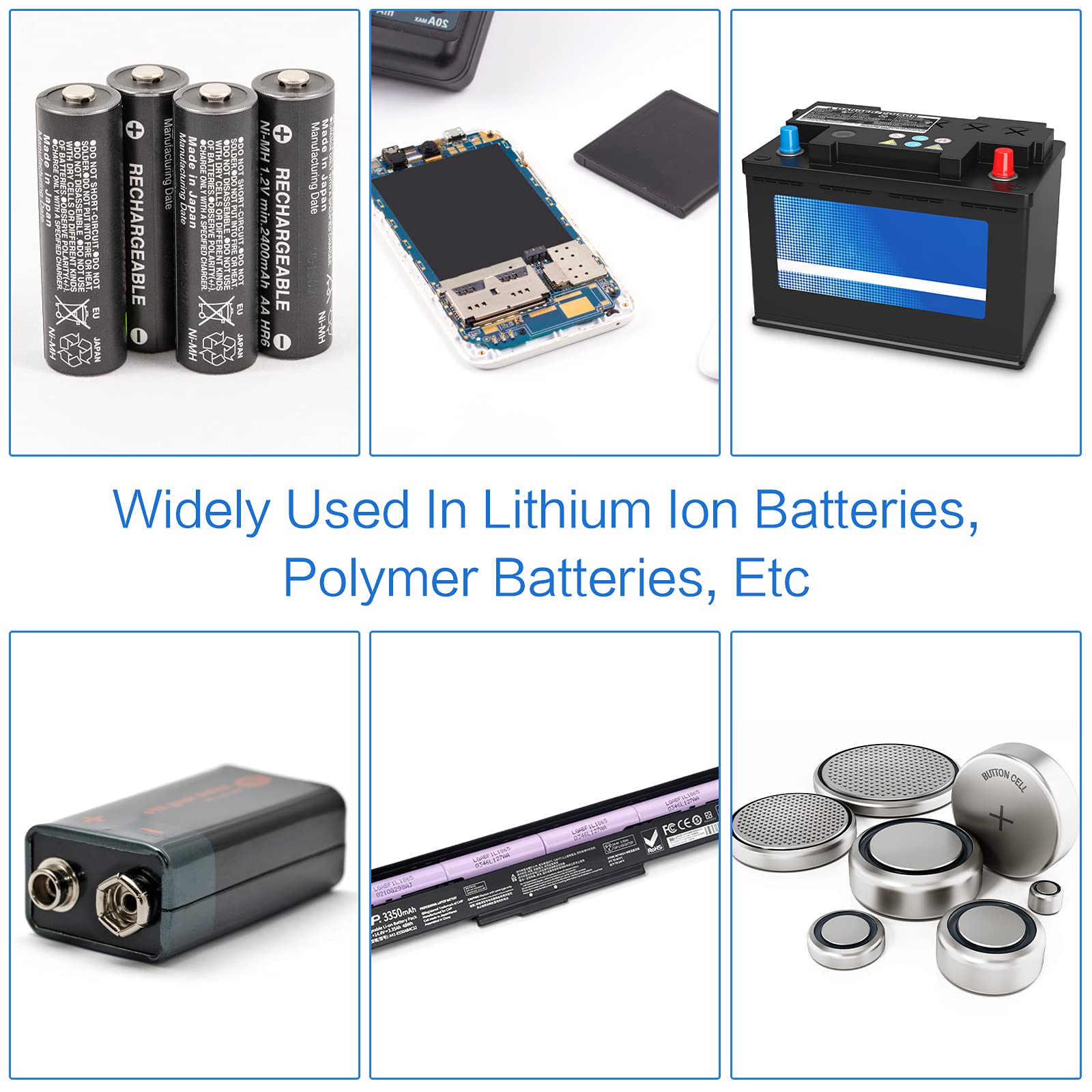 2 Rotoli Nastro Nichelato Per Saldature Batterie - 8mm X 0.1mm, 10m Cadauno, Per 18650 E Litio - Foto 10