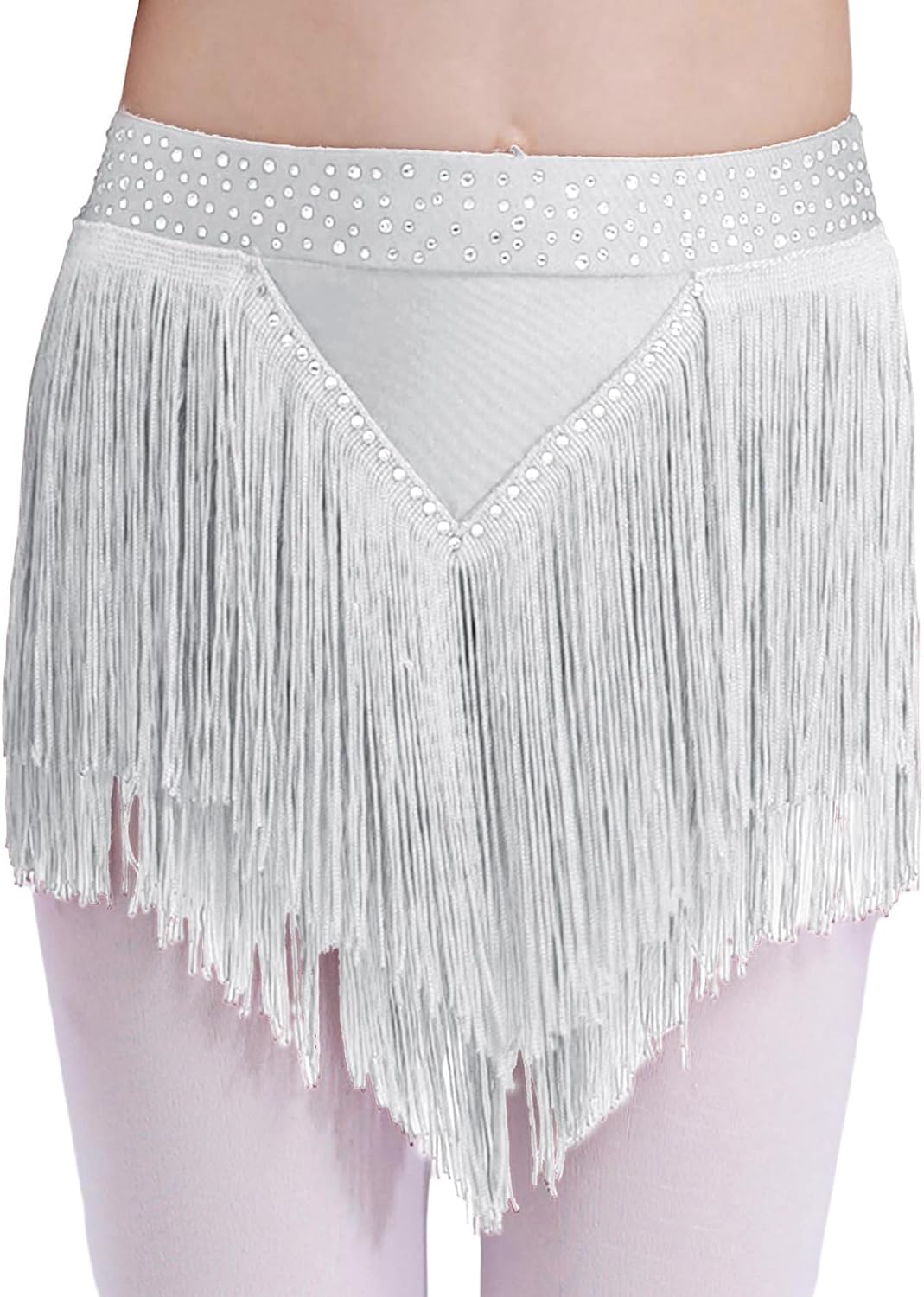 Big Girls Tassels Belly Dance Skirts Rave Festival Party Dancing Bottoms Ballroom Layered Fringe Briefs