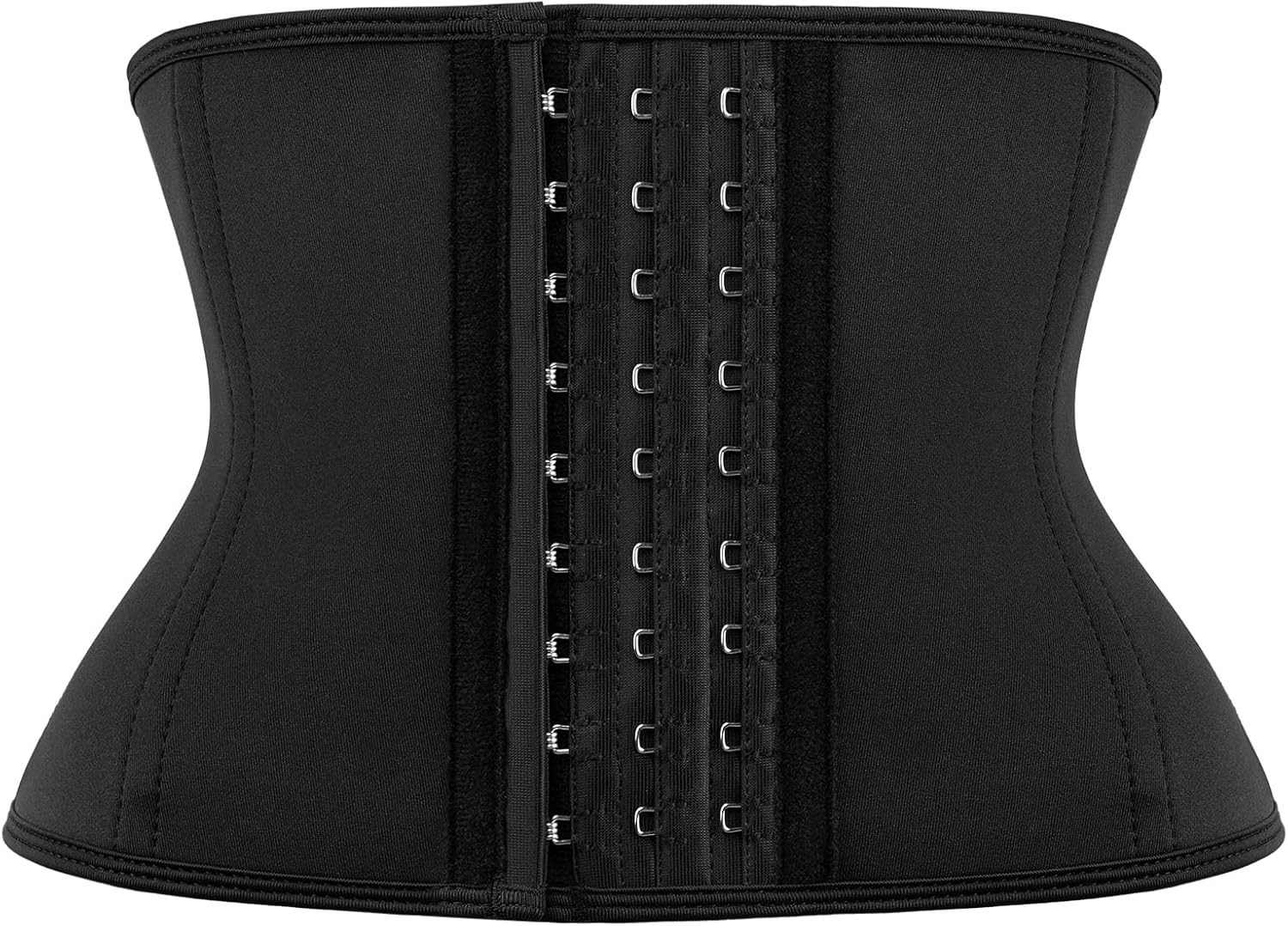 LUXURY-VITA Short Torso Waist Trainer for Women Lower Belly Fat, Workout Fajas Colombianas Waist Cincher Corset