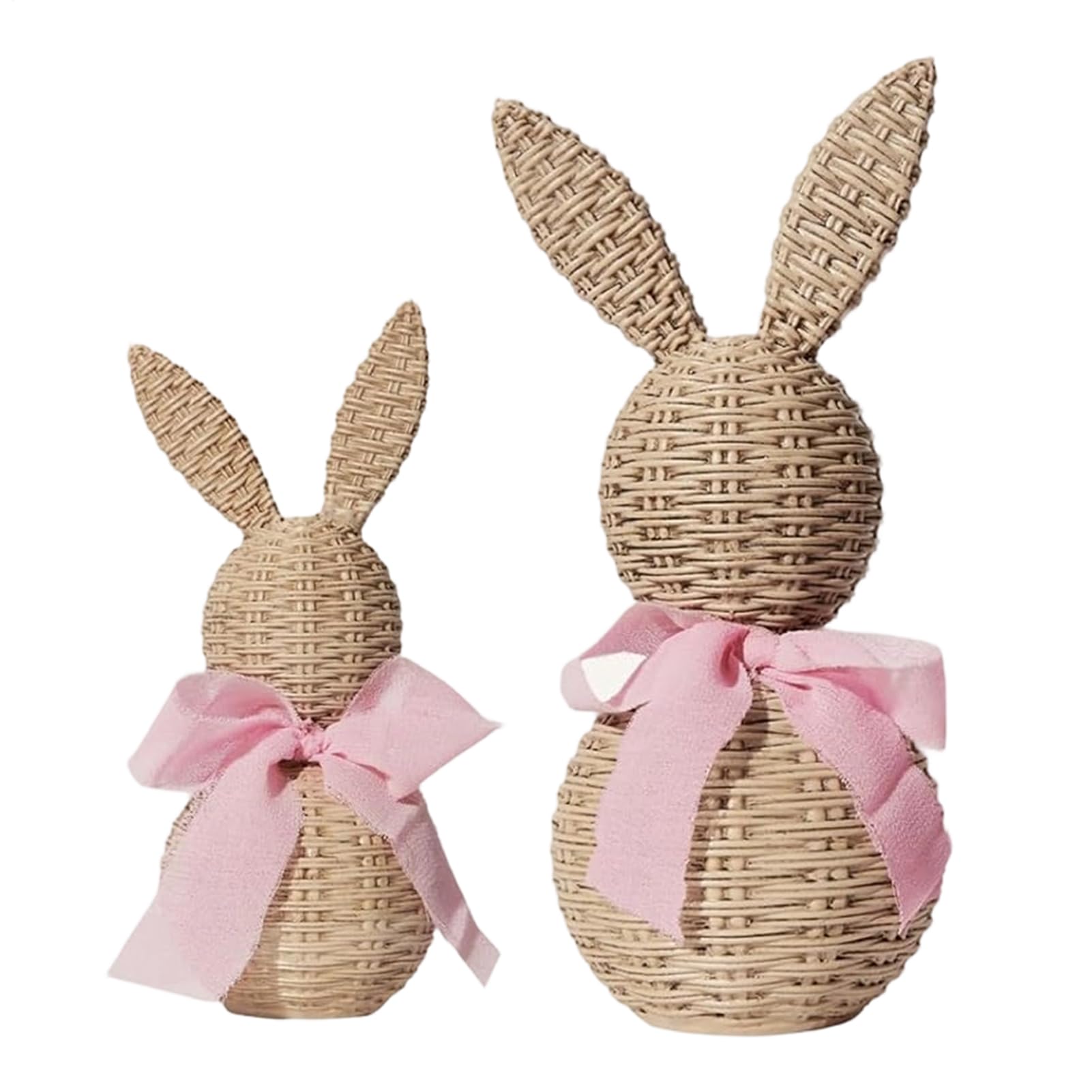 Figurines de lapin de Pâques idée cadeau de décoration de table pour les fêtes de printemps