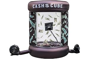 Inflatable Cash Cube Money Machine with Blower