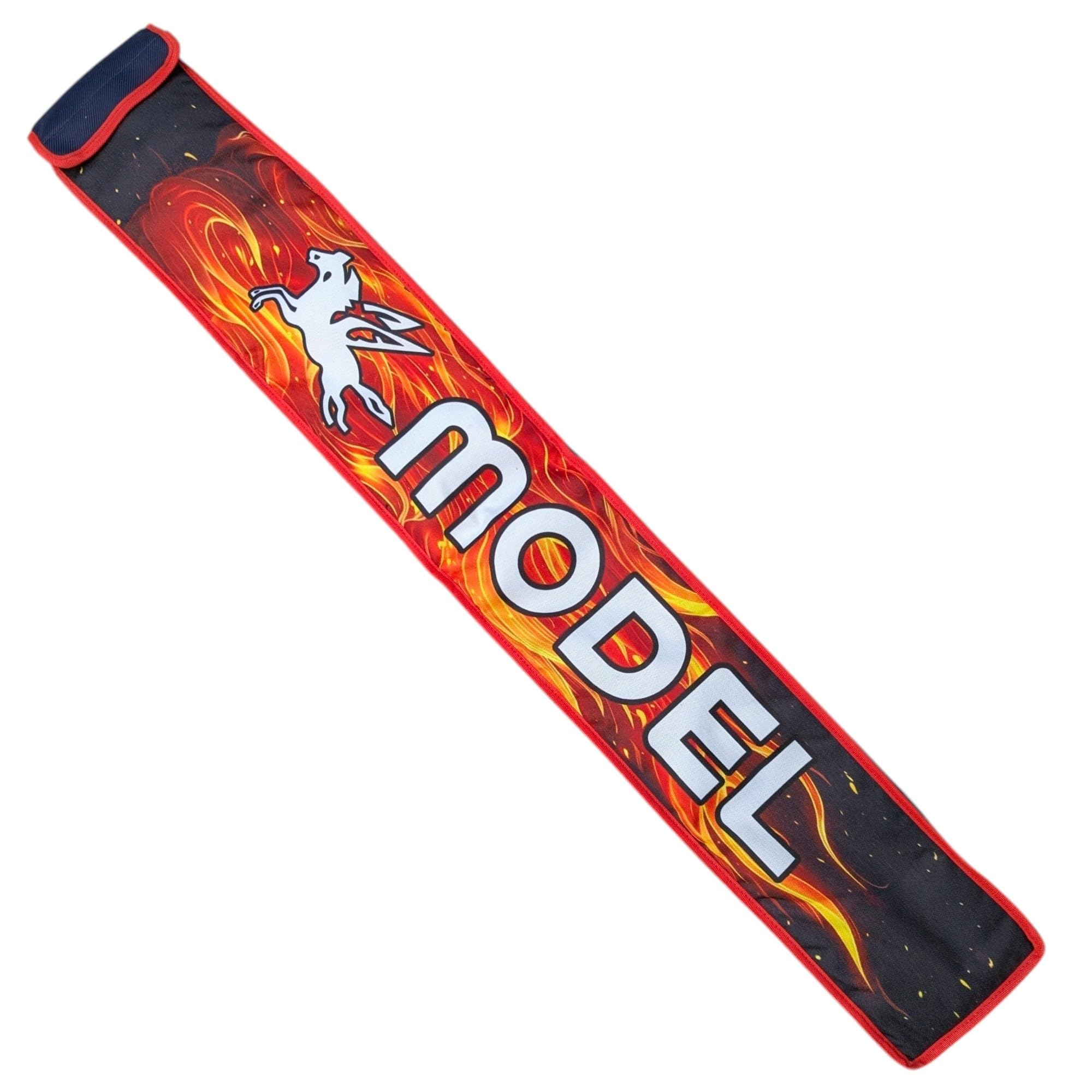 MODEL Housse de protection intégrale pour batte de cricket - Bleu - Rembourré en mousse - Dos et avant - Taille unique