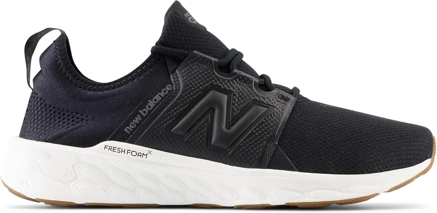 New Balance Men's Fresh Foam X Cruz V3 Running Shoe, Black/Blacktop/Gum 020, 10.5 W - Image 6