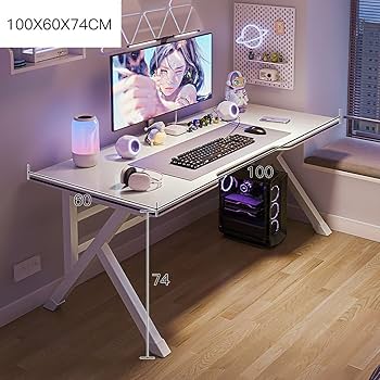 WORKOOL パソコンデスク ゲーミングデスク GD10060B02 楽天市場】ゲーミングデスク パソコンデスク 幅140*奥行60*高さ