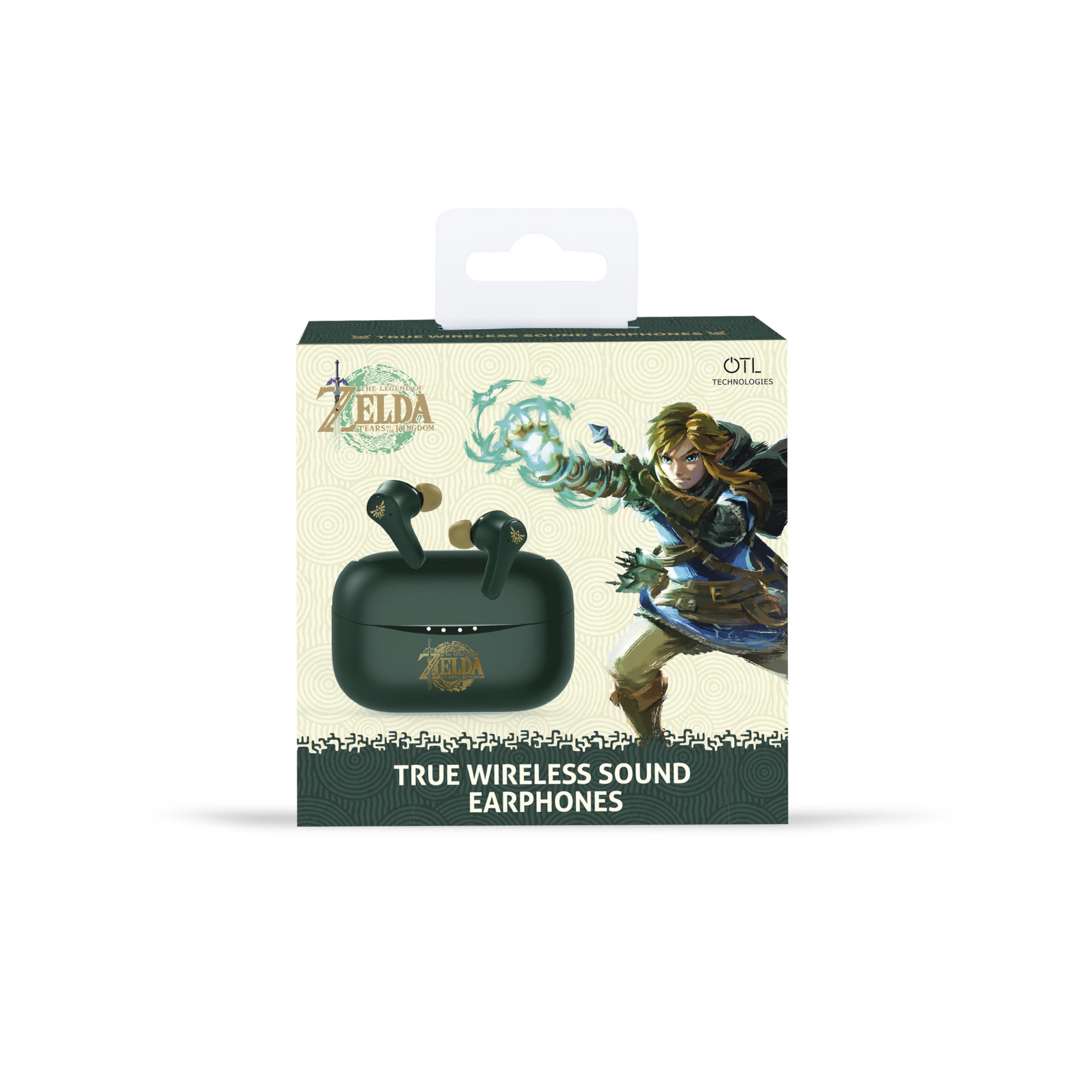 OTL Technologies Auricolari senza fili The Legend of Zelda: TEARS of The Kingdom TWS, verde