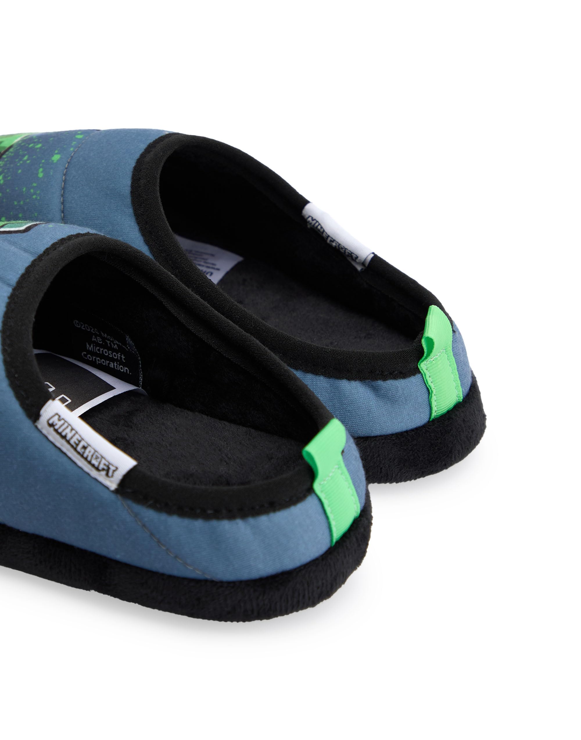 Minecraft Zapatillas Estilo Graffiti Slip-On para Niños | Calzado de Interior para Niños | Calzado de Juegos Multicolor para Niños | Zapatillas de Interior Ligeras para Niños y Adolescentes