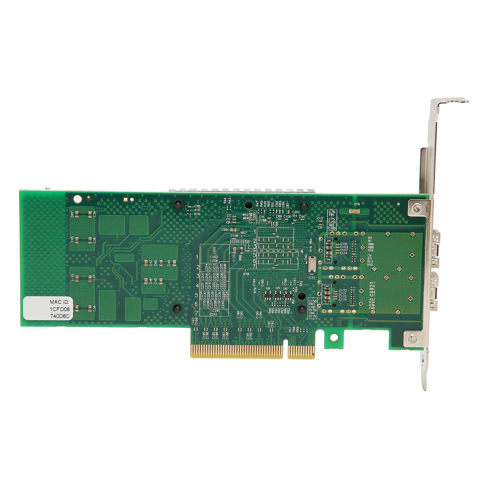Generic Scheda di Rete per Server in Fibra Ottica con flessibilità di Virtualizzazione e Architettura Stabile Ad Alta capacità, per Server Virtuali, Adattatore NIC per in Fibra Ottica