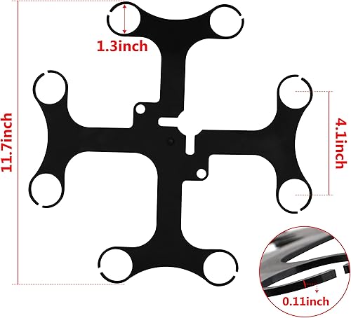 Miniatura 4 de BTLXU 98725800 Reemplazo de plantilla de filtro para filtro FNS Plus Pool and Spa D.E. Filter, negro, pieza de posventa..