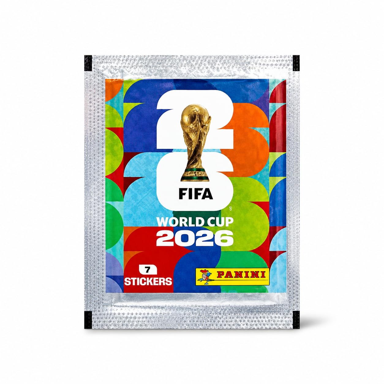 Panini World Cup 2026 Sammelsticker Set – 10 WM 2026 Stickertüten mit 7 Stickern