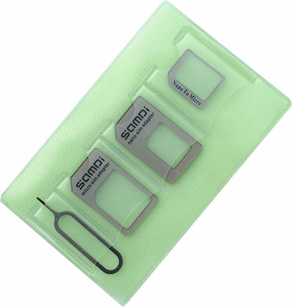 Sim Card Adapter Kit Includes Nano Sim Adapter/Micro Sim