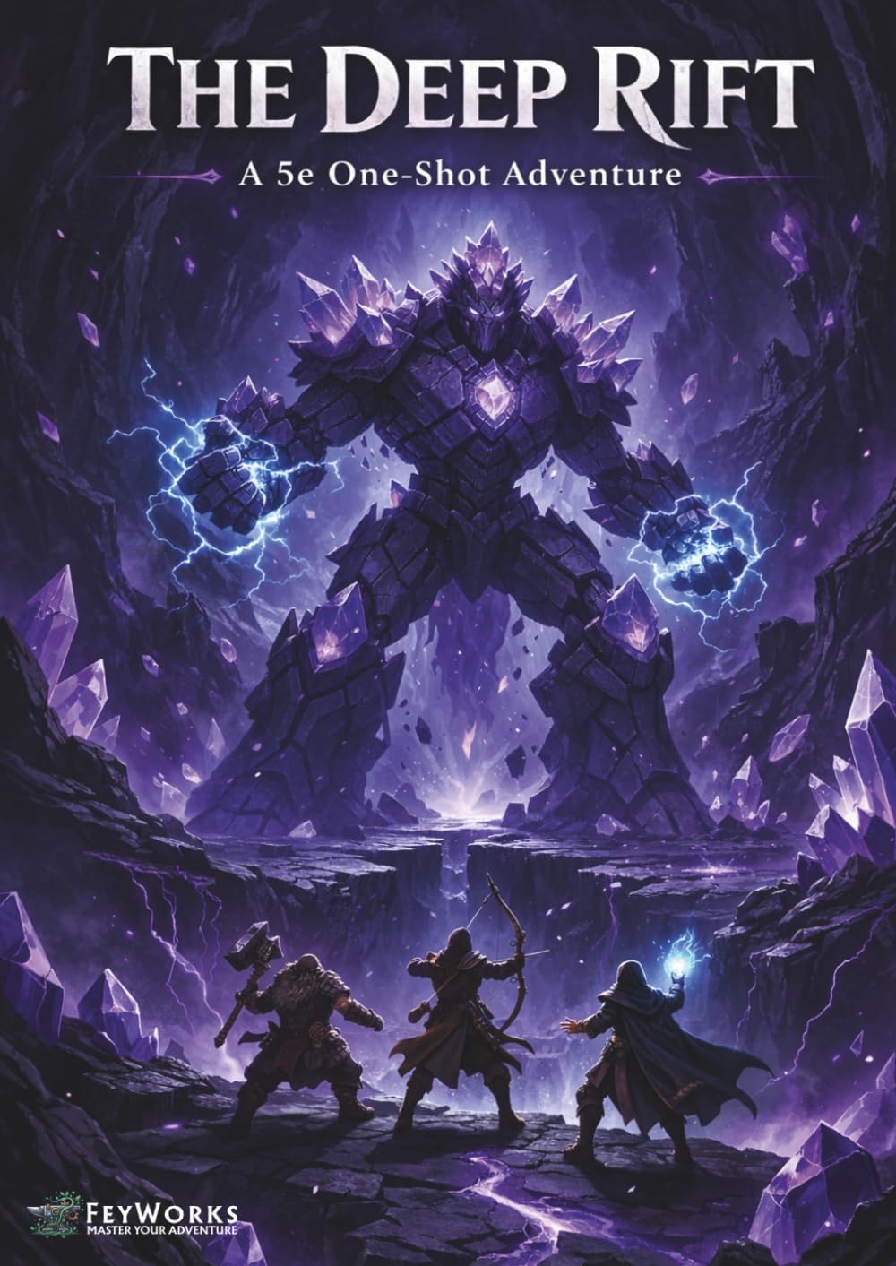 The Deep Rift: A 5E Compatible One-Shot Adventure for Levels 5–7 | Printable & VTT Maps | Epic Boss Encounter | 4–6 Hour Tabletop RPG Session