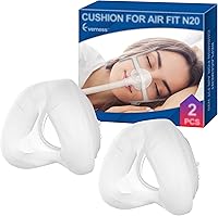 Vista 1 de Everness - Paquete de 2 cojines de repuesto (S) para AirFit N20, aptos para FSA/HSA, ajuste cómodo y uso más suave, compatible con marco original
