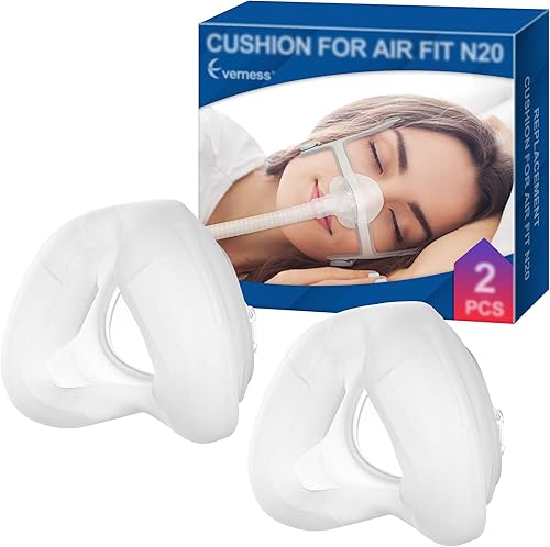 Everness Paquete de 2 cojines de repuesto (S) para N20, ajuste cómodo y uso más suave, compatible con marco original, suministros de repuesto