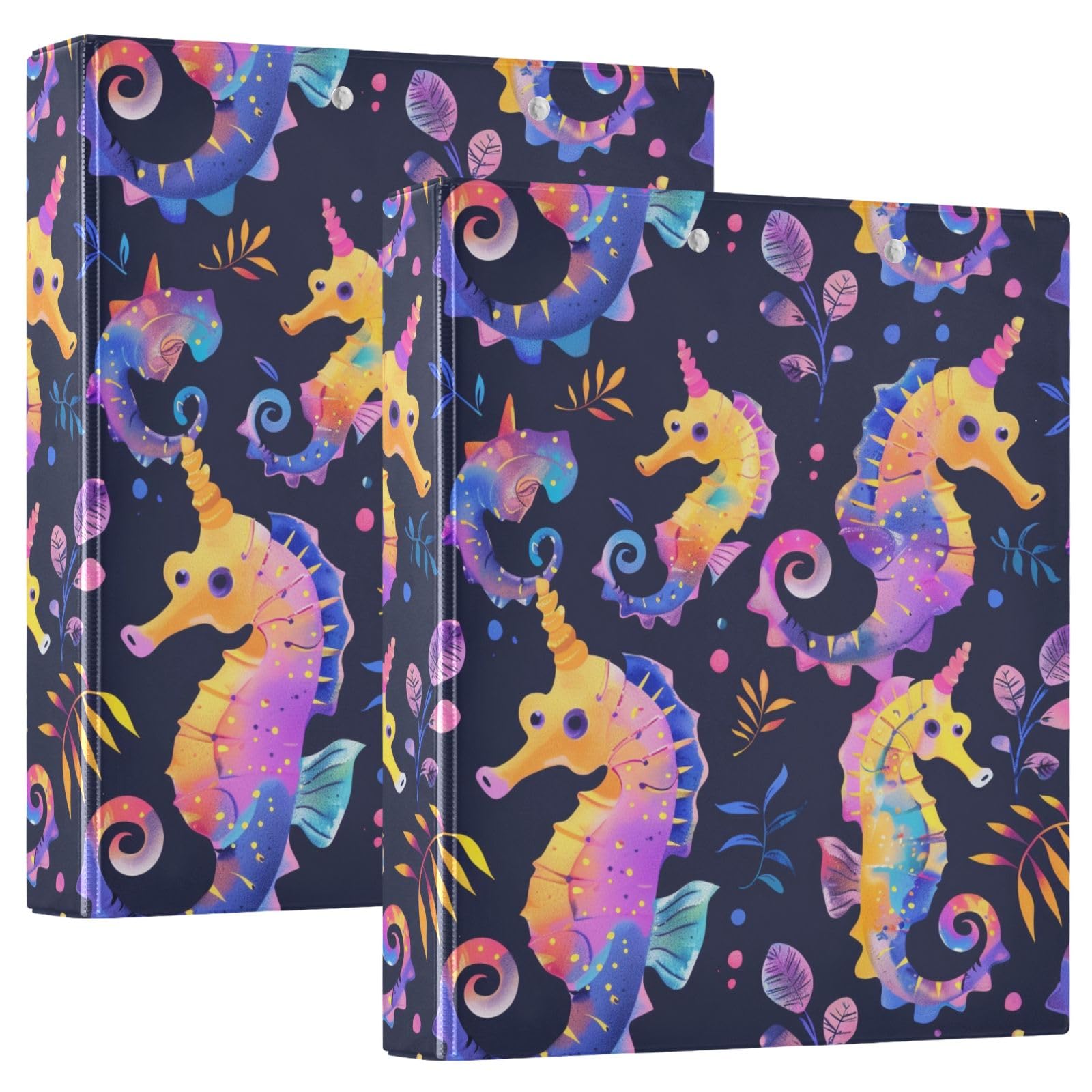 Creative - Raccoglitore a 3 anelli, 3,8 cm, rotondo, contiene 200 fogli con 3 tasche interne in PVC trasparente, per scuola e ufficio