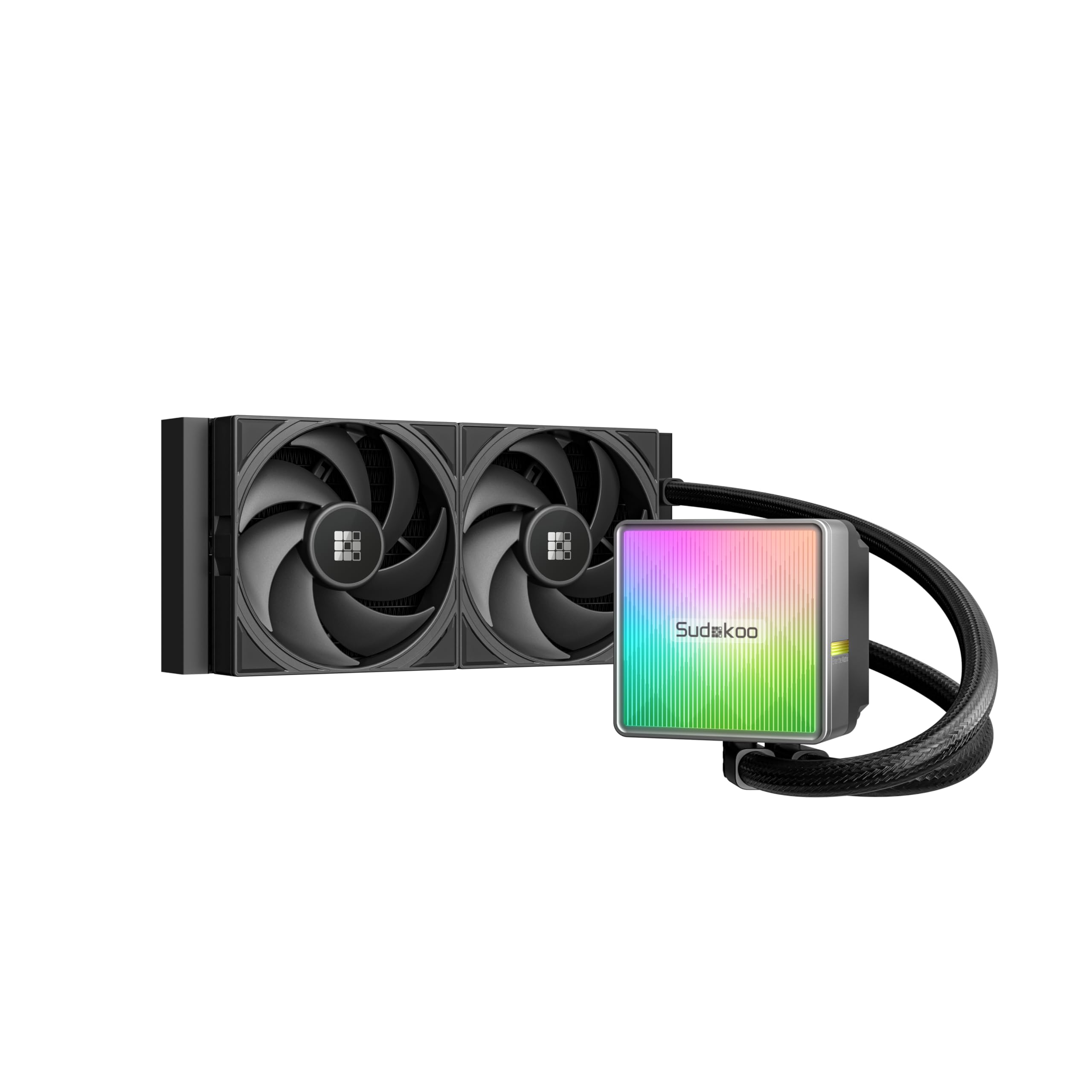 Amazon.co.jp: Sudokoo NEXAURA 240 液体CPUクーラー: PWMポンプ＆ARGB