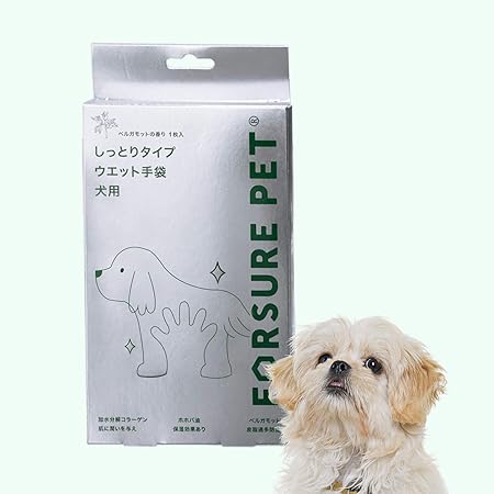 Amazon ペットウェットシート ウェット ティッシュ犬用 なでフク 使い捨て 美容脱臭 シャワーグルーミングクリーニング シャンプートリートメント お手入れ用品 厚く しっとりタイプ 5枚入り ペット確幸 除菌 消臭剤 通販