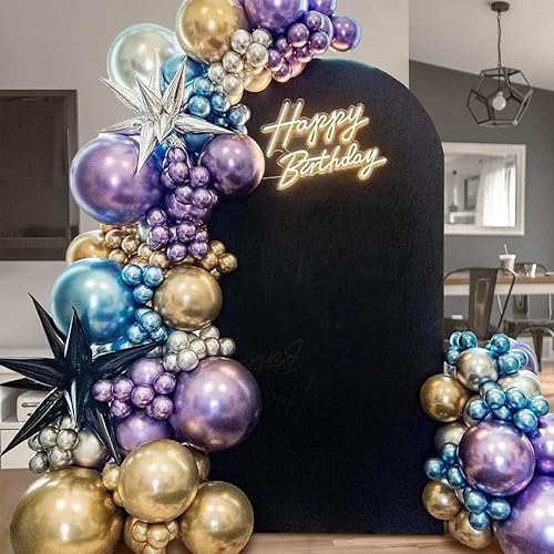 Miniatura 5 de 120 globos plateados metálicos de 5 pulgadas, globos de látex plateado cromado metálico, mini globos pequeños para decoraciones de cumpleaños, bodas