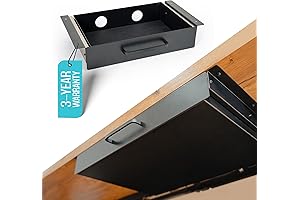 Under Desk Sliding Drawer - Maximize Workspace Instantly