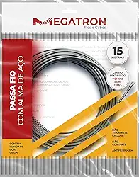 Megatron Passa Fio Com Conexão 15 Metros Cinza – Megatron 34191