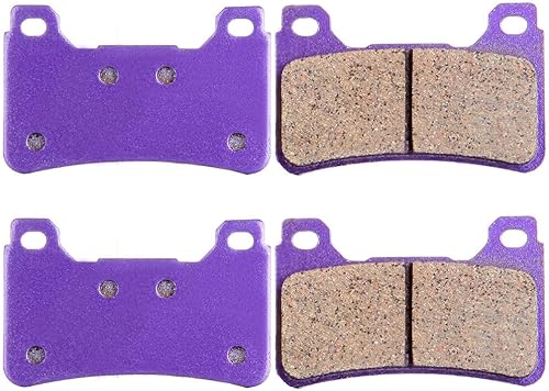 Miniatura 7 de SCITOO Pastillas de freno FA390 para Honda CB1000R 2011-2016 2018 2019 pastillas de freno delanteras de fibra de carbono