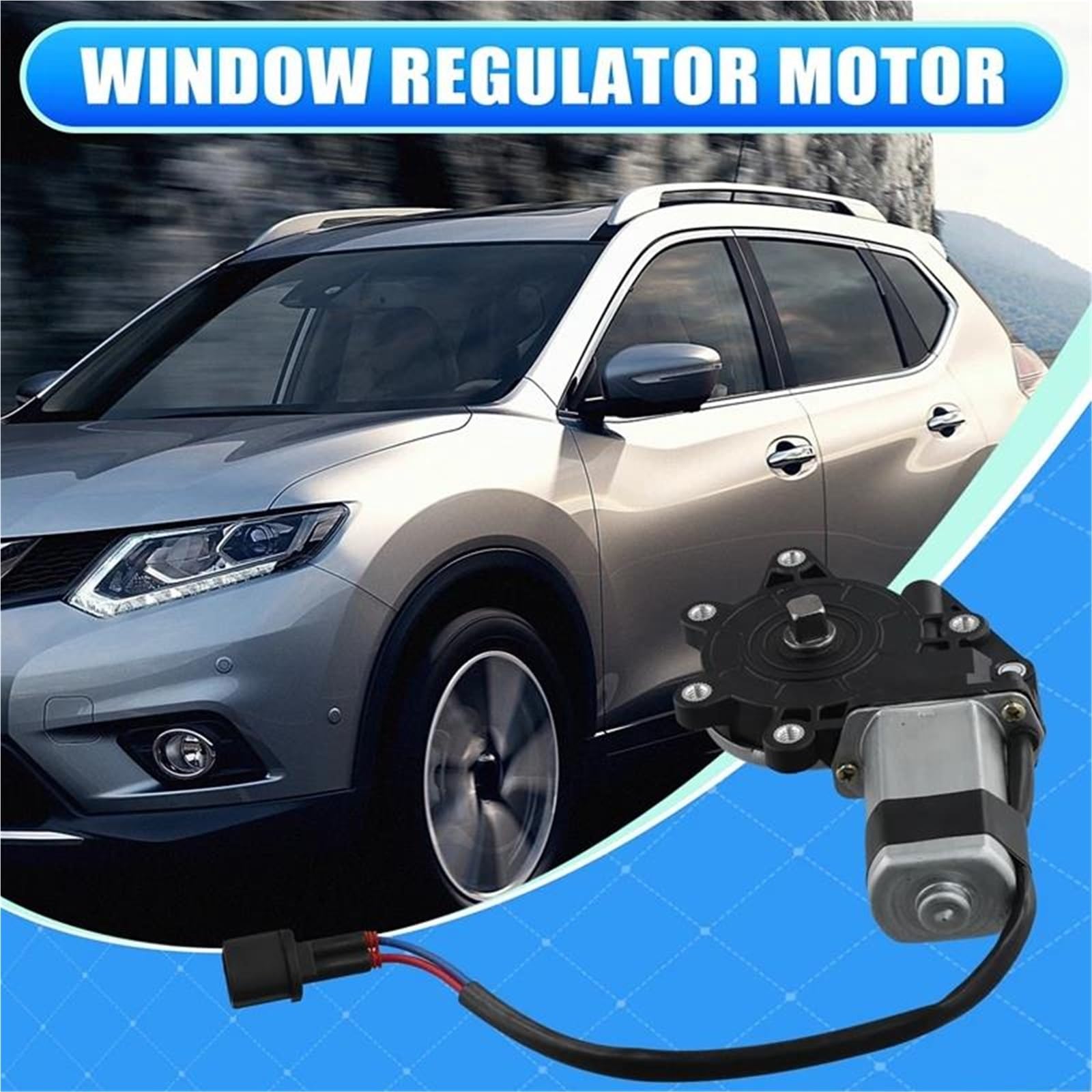 Motorino alzacristalli Elettrico Anteriore Sinistro per Auto, 2 Pin 80731-8991A 80731-4Z305 per Nissan Frontier 2005-2019 Motore Pickup