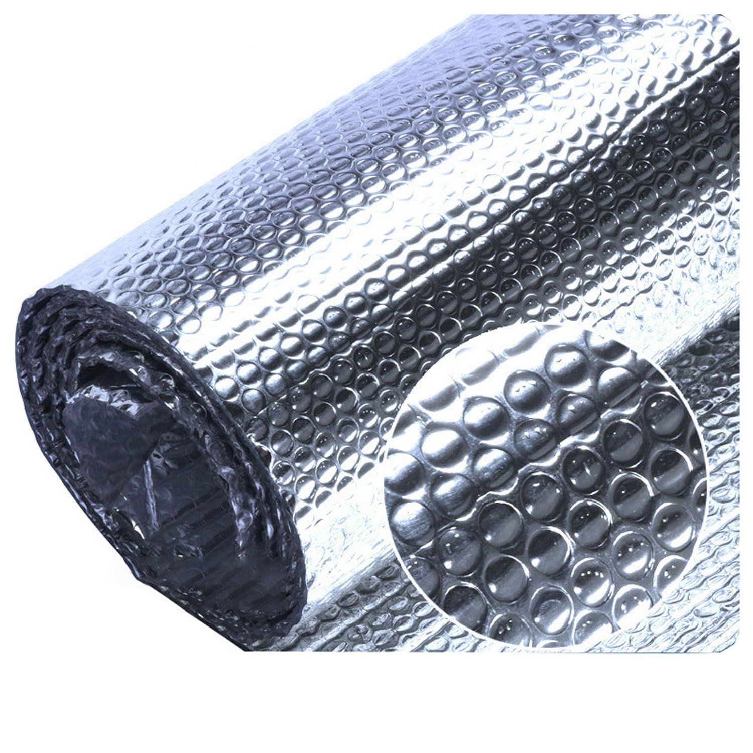 Pannelli Isolanti per Interni Rotolo Riflettente per Termosifoni Pannelli Coibentati Termoriflettenti per Termosifoni Pannelli Isolanti Termici per Porte Finestre Pavimenti Tetti ( Size : 1x9m )