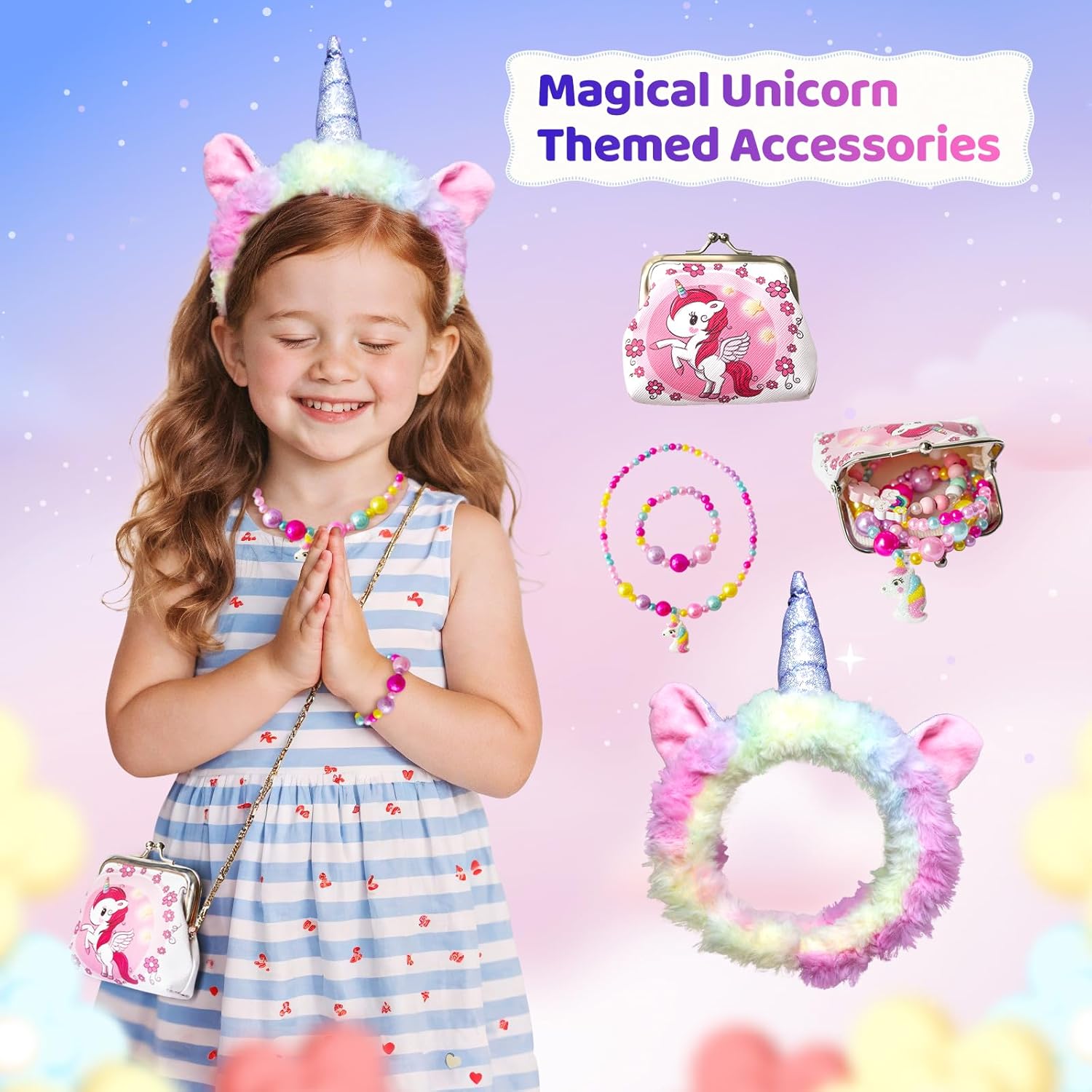 Advent Calendar 2025 Kids - Unicorn Countdown Advent Calendar for Girls, 24 Days Christmas Surprise Count Down Gifts Box for Toddlers, Xmars Gift for Daughters, Granddaughters & Nieces - Image 7