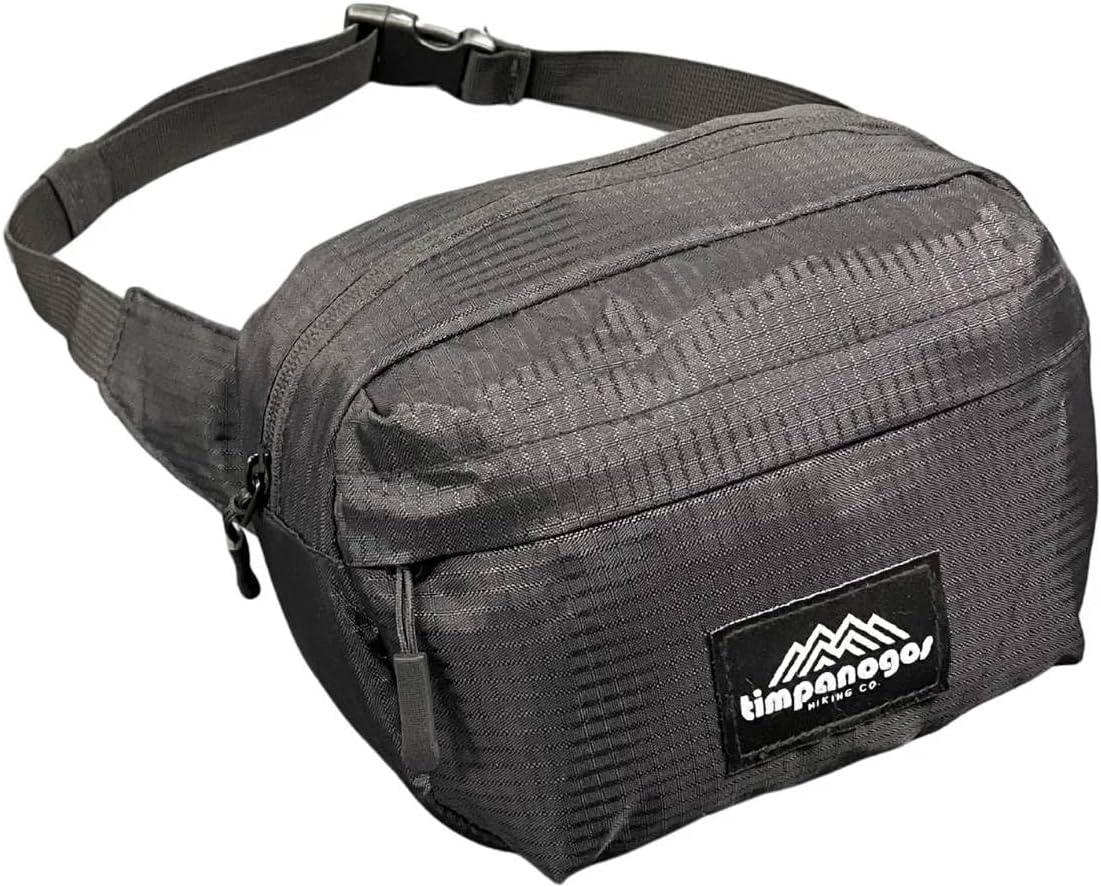 Timpanogos Hip Bag 2L | Lightweight Waist Pack for Hiking, Running, Travel & Everyday Adventures | Made from Premium Nylon Ripstop Fanny Pack Adjustable Fit and Compact Design for Quick Access Storage