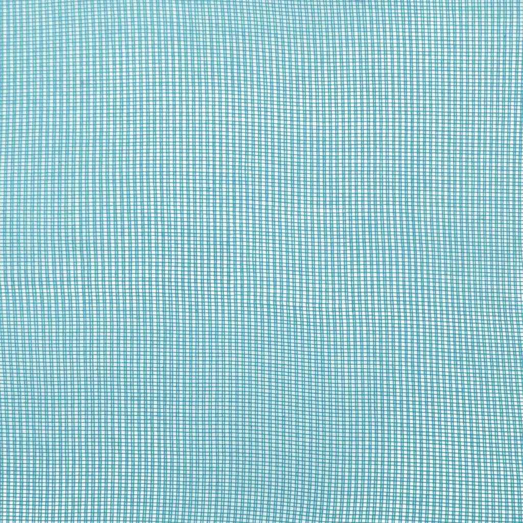 Voile Vorhänge mit Schlaufen 2 Stück Türkis 140x245 cm, 100% Polyester, semi-transparente Gardinen für Wohnzimmer und Küche, waschbare Vorhänge, blickdichte Schlaufenschals