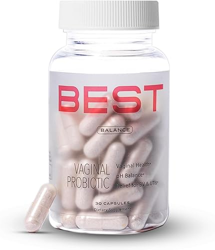 Los mejores probióticos vaginales para mujeres Equilibrio de pH con prebióticos, mezcla de probióticos Lactobacillus y arándano Probiótico